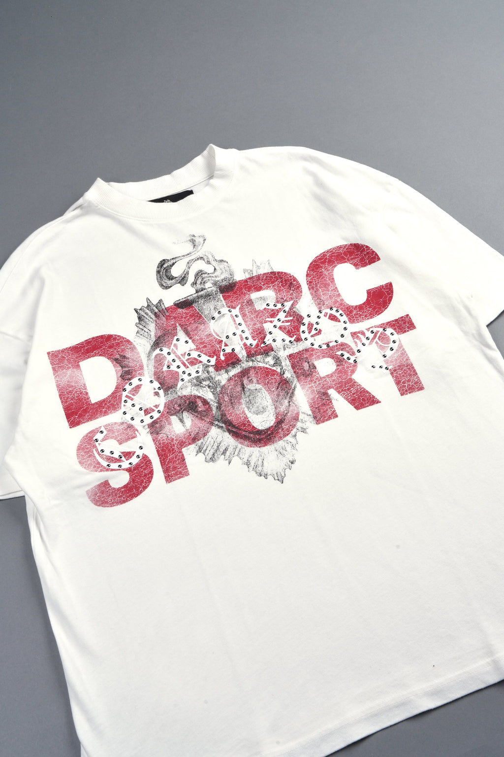 Ds Corazon Premium Oversized Tee In Cream
