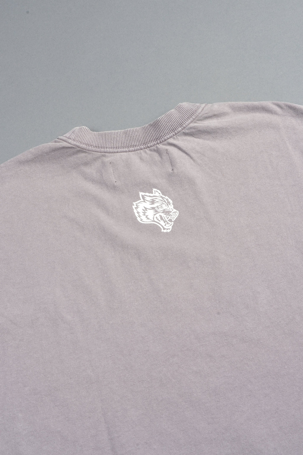 Ds Corazon Grunge Cut-Off Tee In Pale Gray