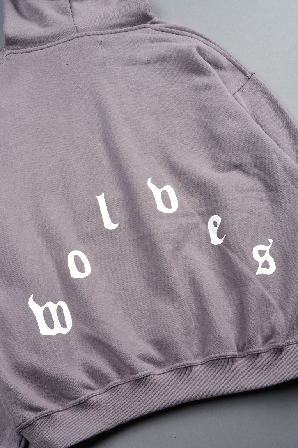 Dama De Las Rosas Bishop Hoodie In Pale Gray