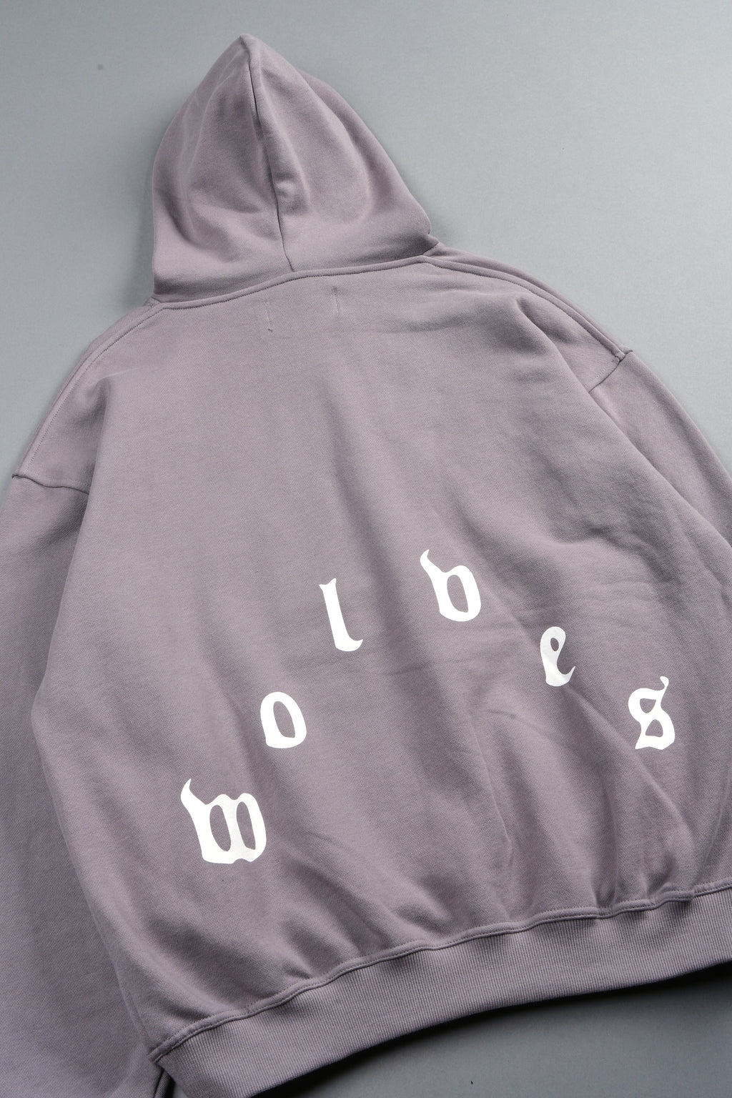 Dama De Las Rosas Bishop Hoodie In Pale Gray