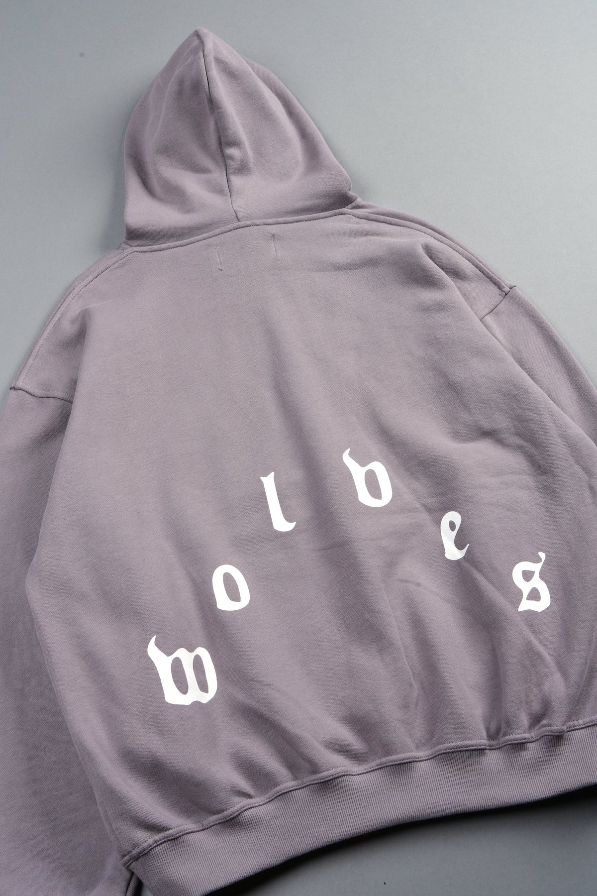 Dama De Las Rosas Bishop Hoodie In Pale Gray
