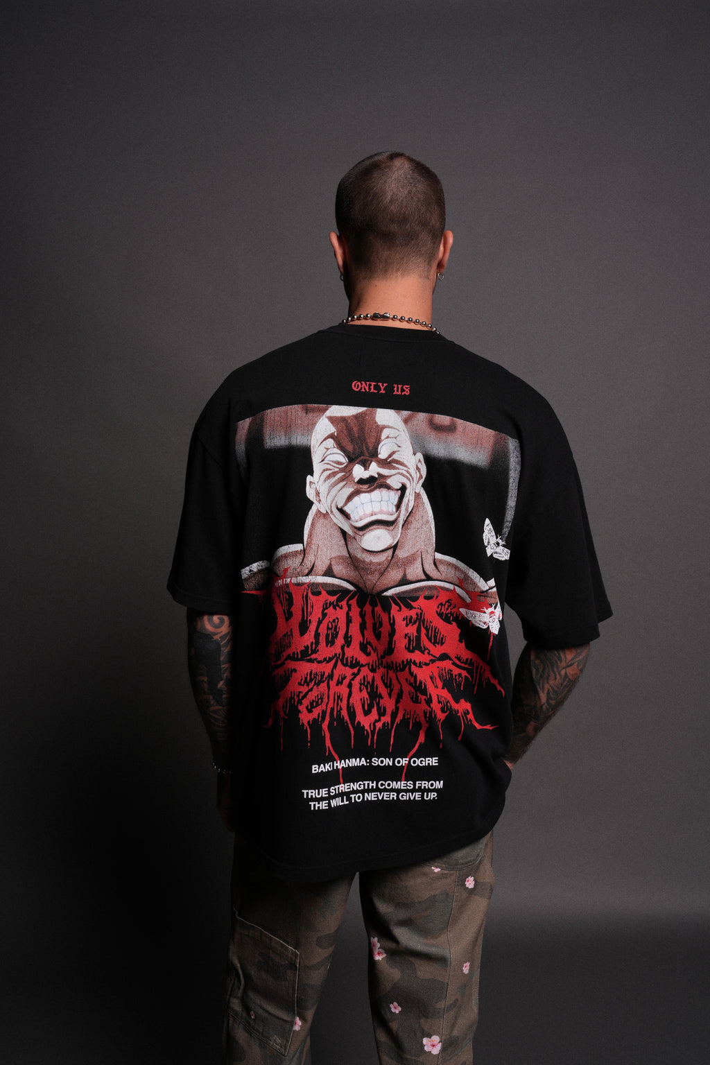 Jack Hammer "Premium" Oversized Tee in Black — imagem 5