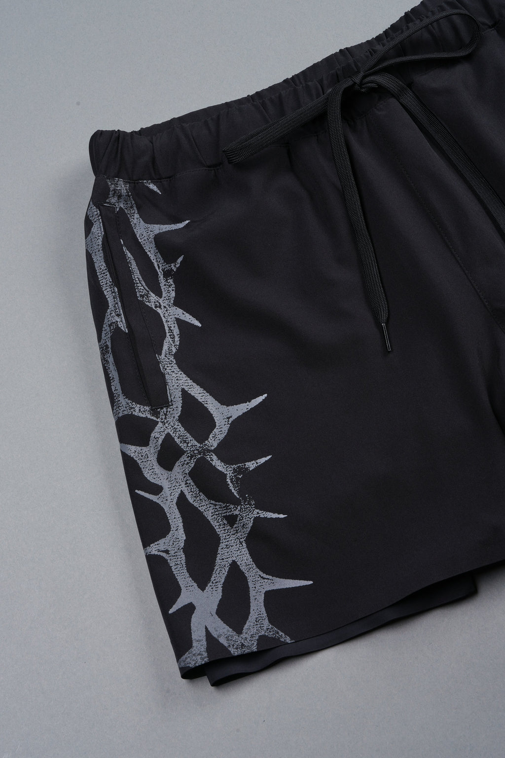 Thorn Corazon Compression Shorts In Black