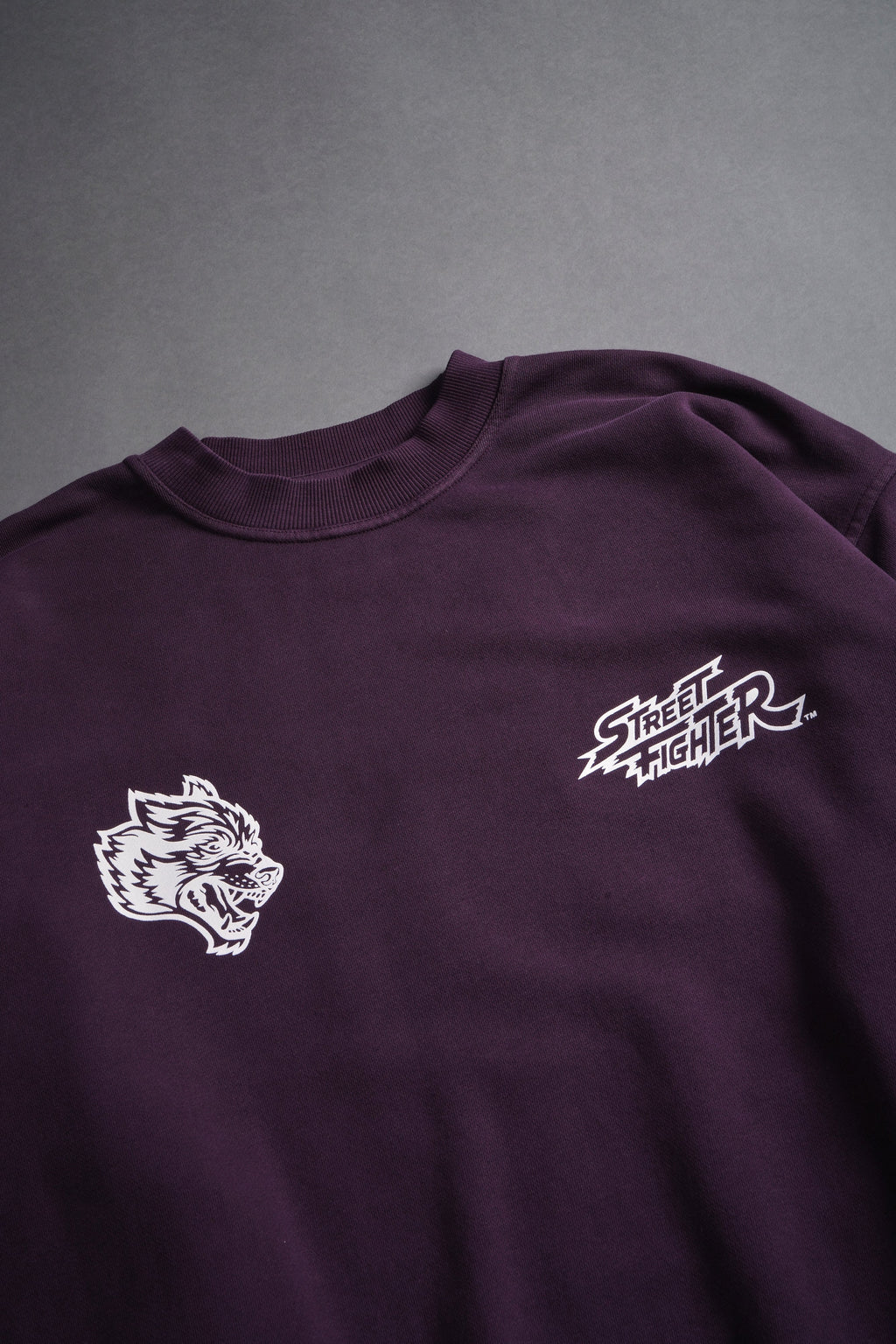 Final Boss Unisex London Crewneck in Storm Purple - imagem 10
