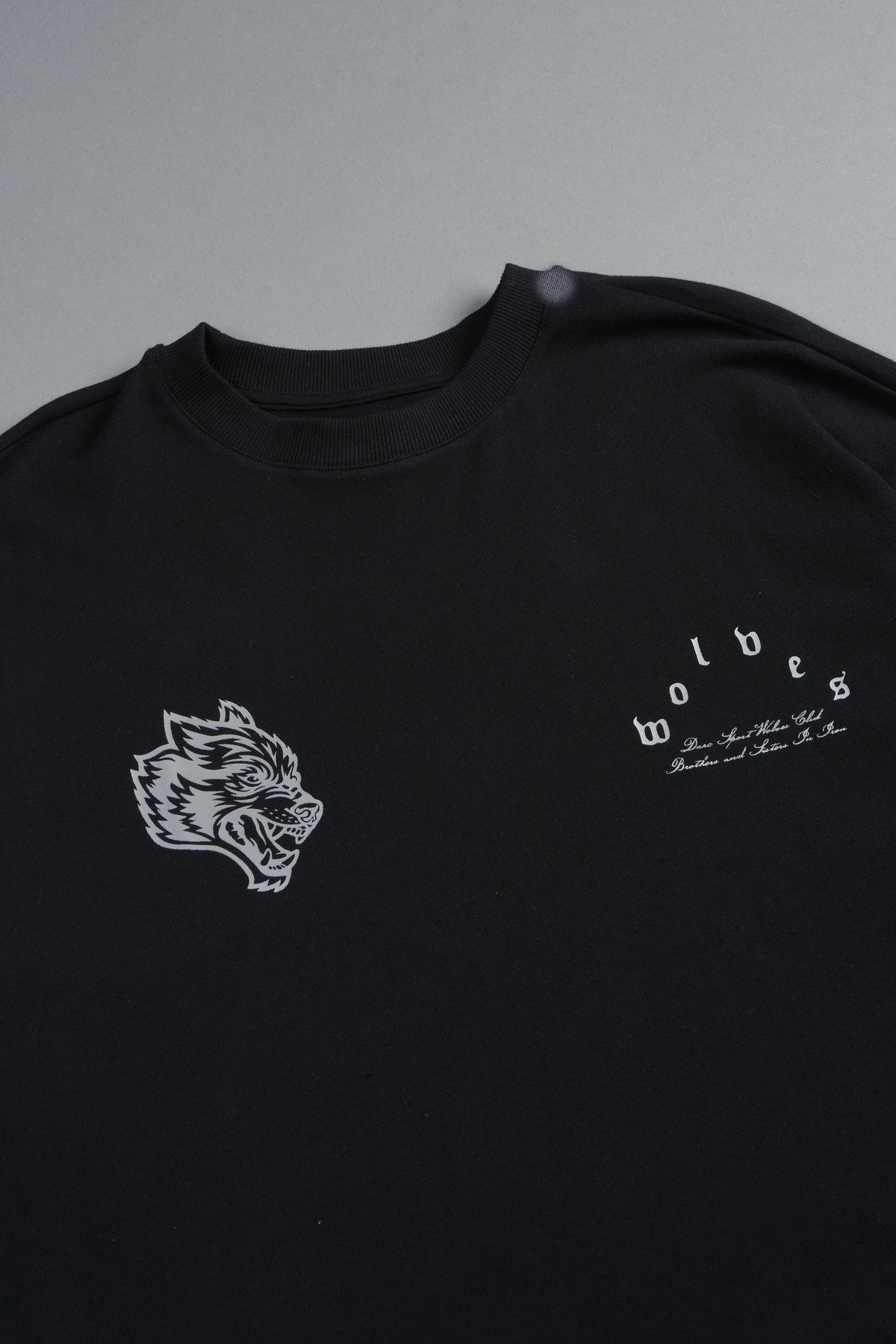 Darc Corazon Premium Oversized Tee In Black