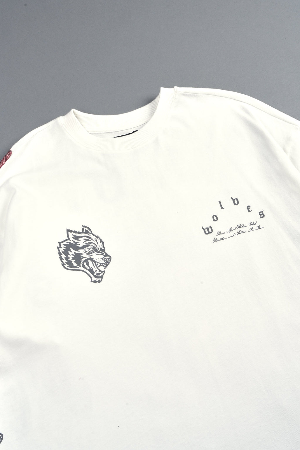 Darc Corazon Premium Oversized Tee In Cream