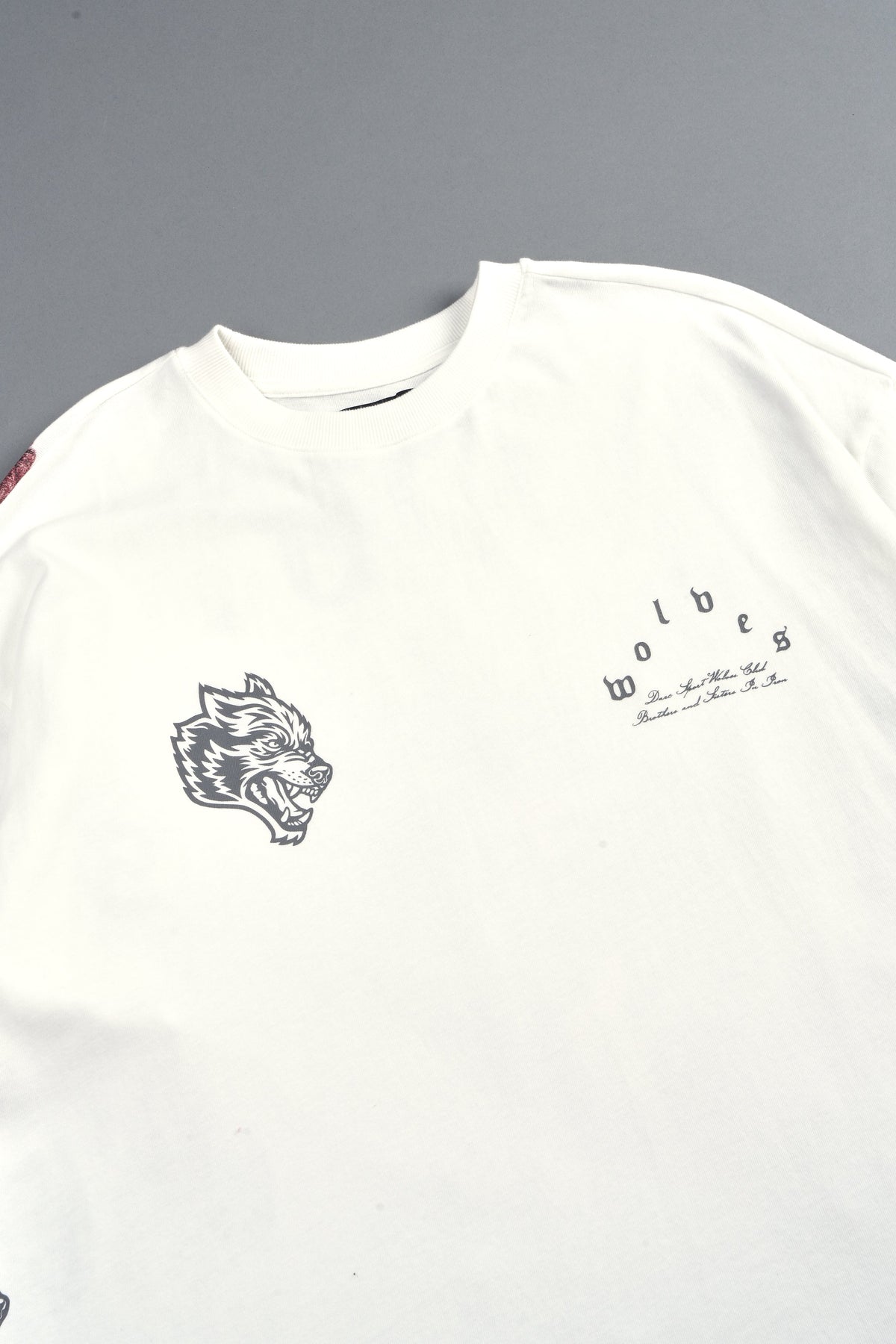 Darc Corazon Premium Oversized Tee In Cream