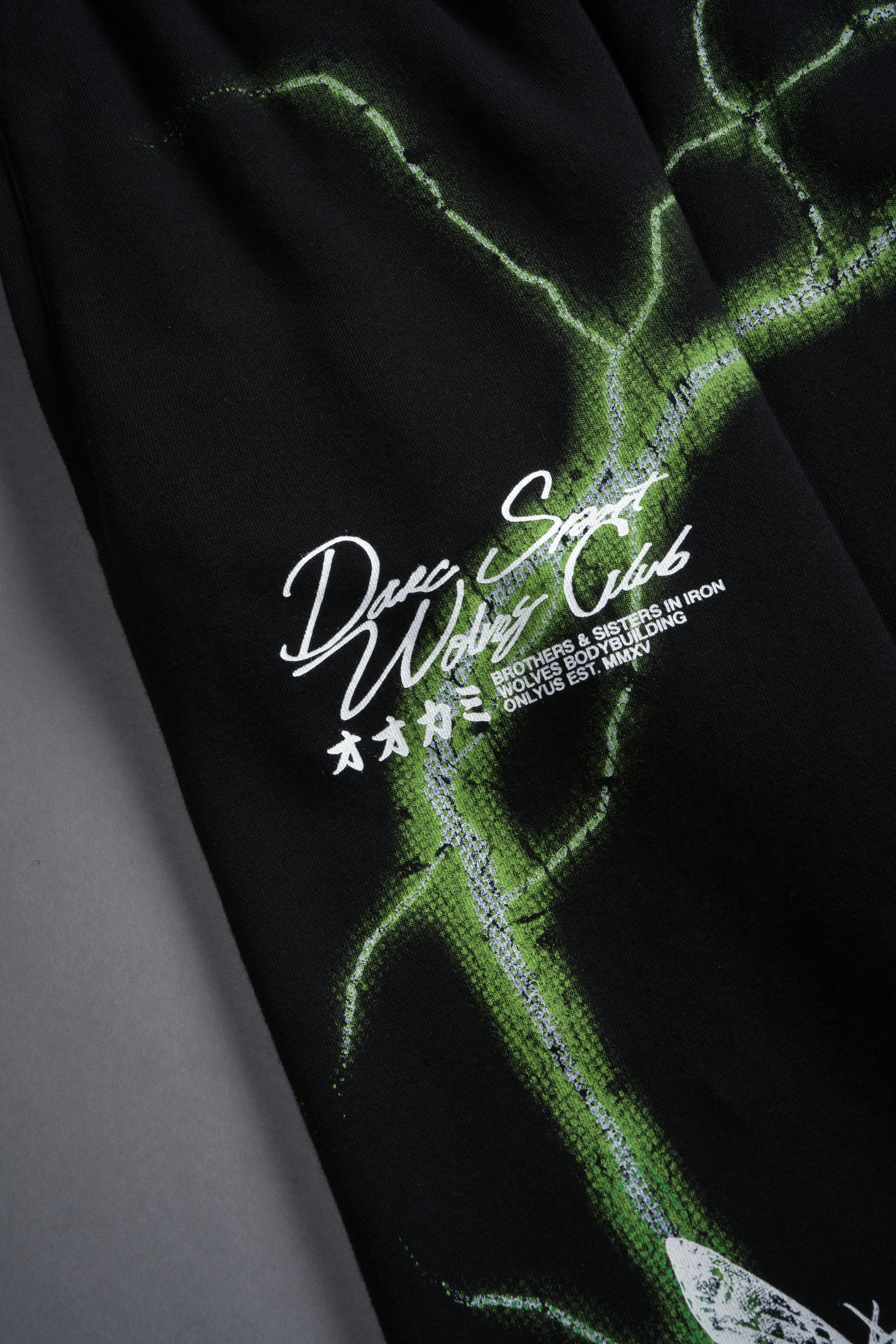 Charged Up She Post Lounge Sweats in Black — imagem 9