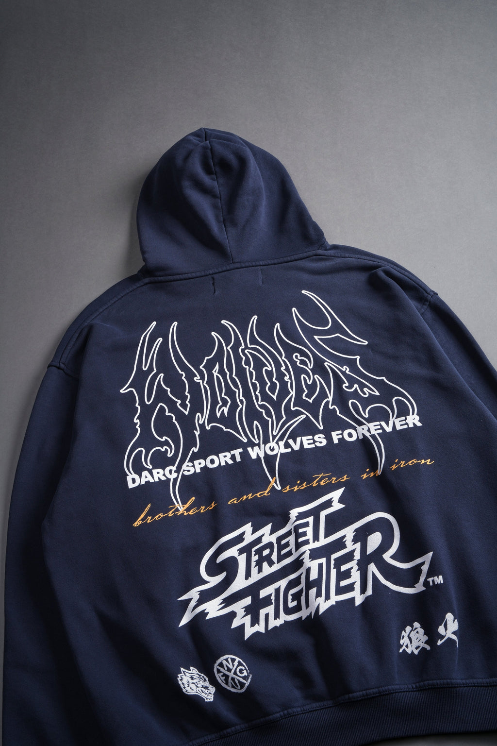 Final Boss "Pierce" Hoodie in Storm Blue - imagem 9