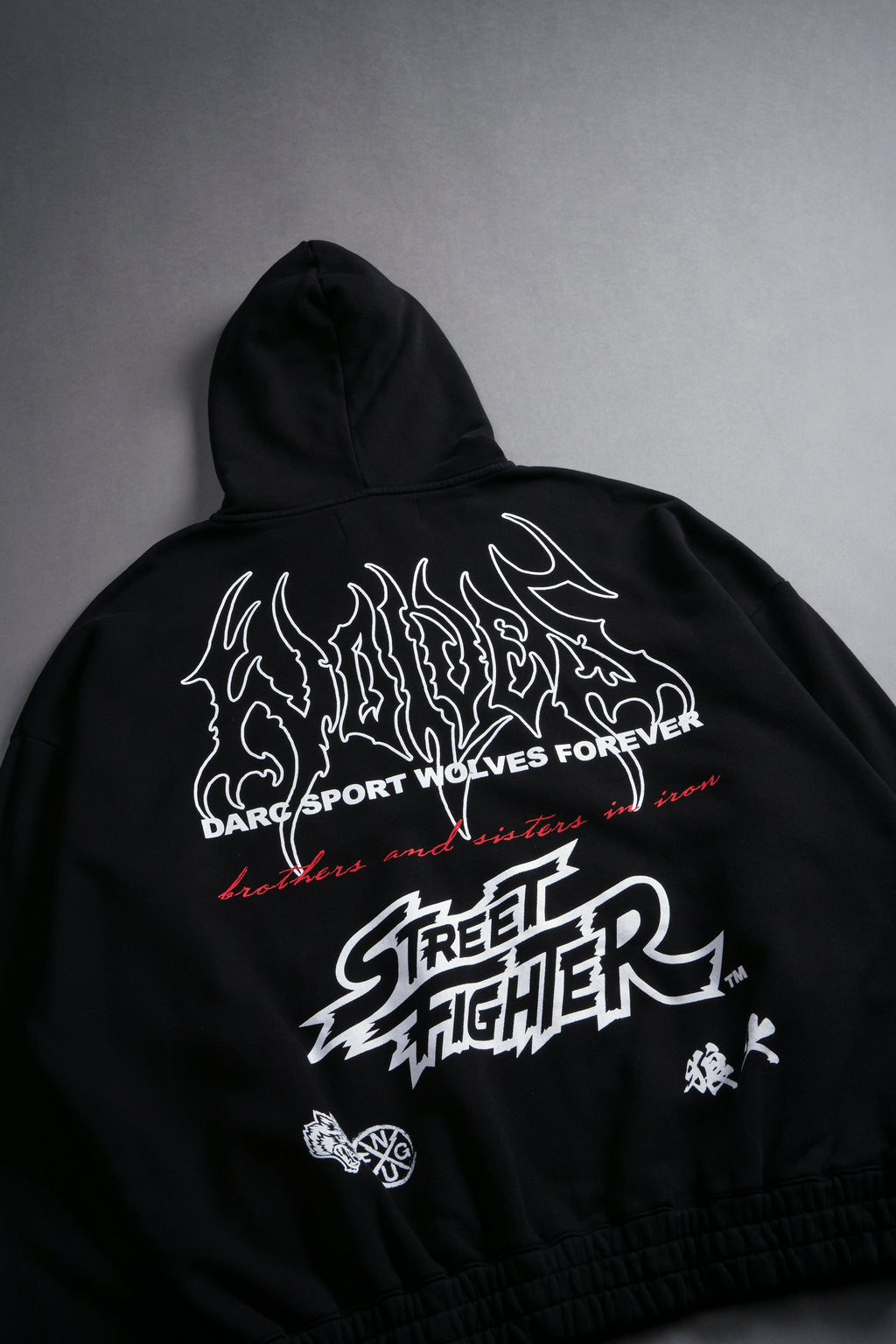 Final Boss "Chambers" Zip Hoodie in Black - imagem 8