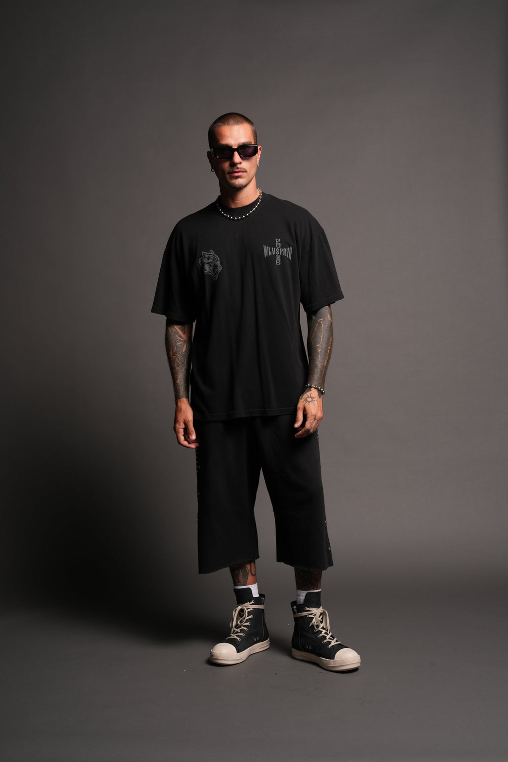 Wolves Heritage Lennox Sweat Pants In Black - imagem 6