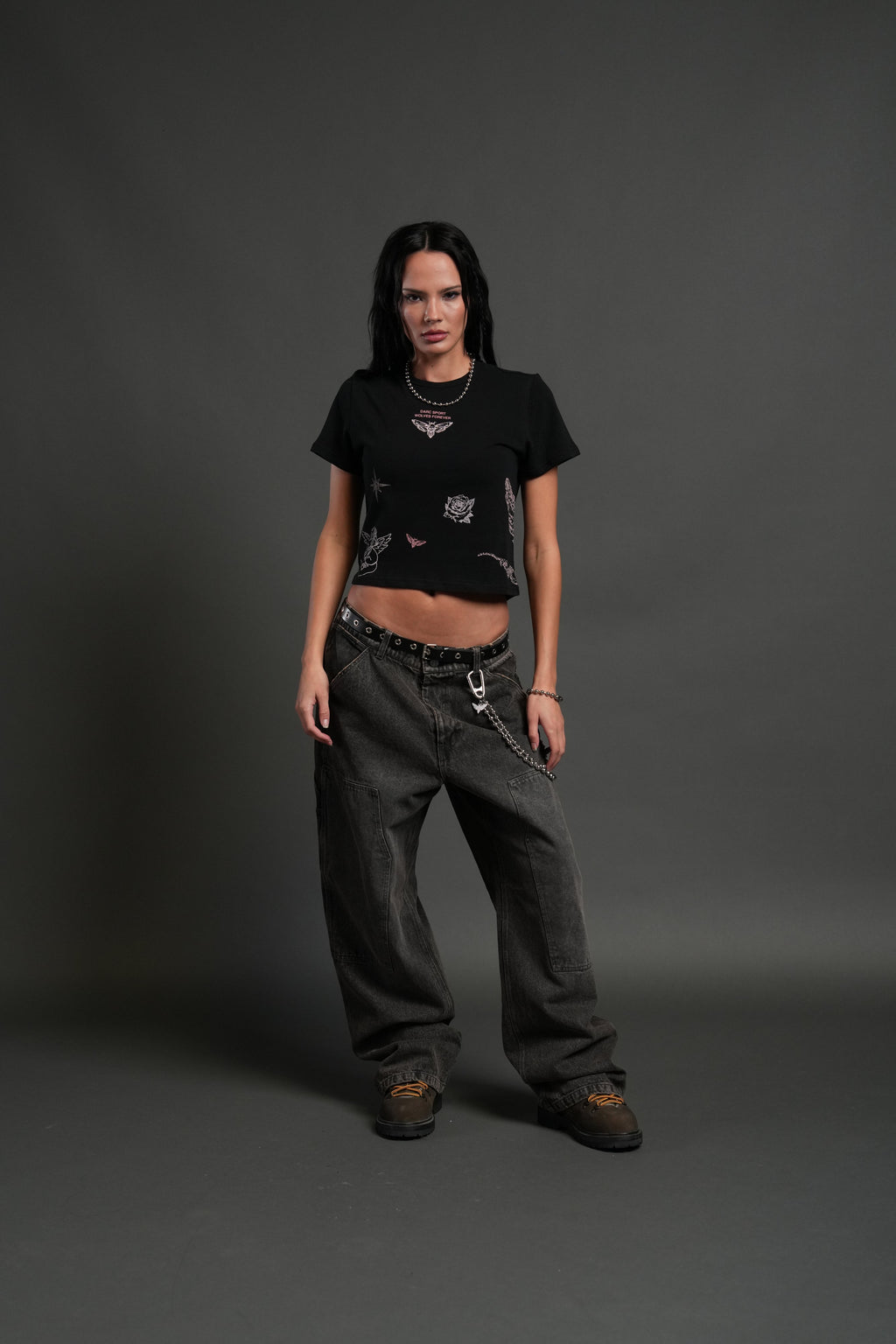 Sacred Flash "Timeless" Tee in Black — imagem 3