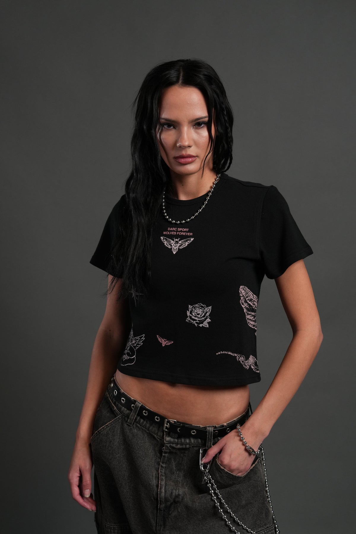 Sacred Flash "Timeless" Tee in Black - imagem 1