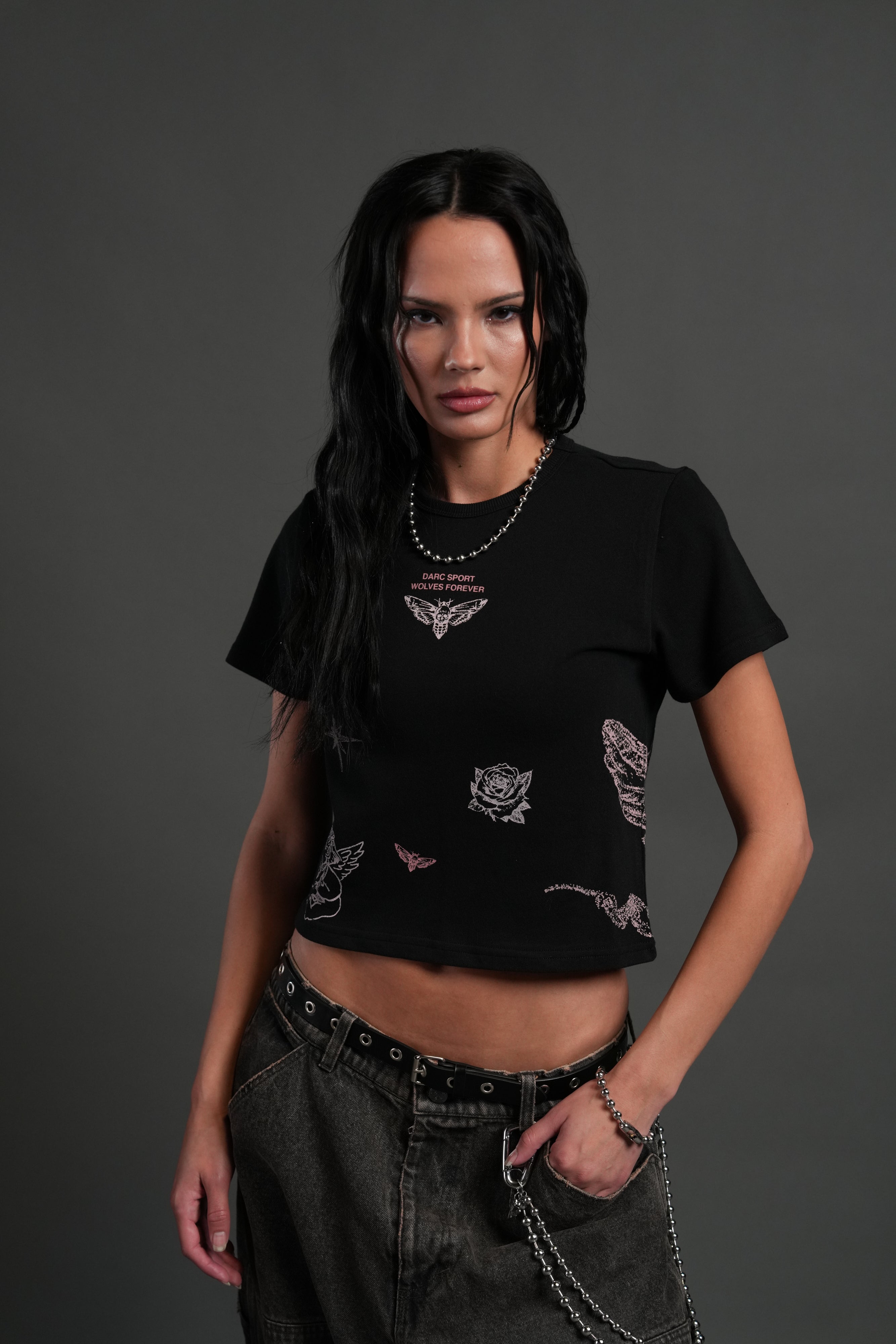 Sacred Flash "Timeless" Tee in Black — imagem 1