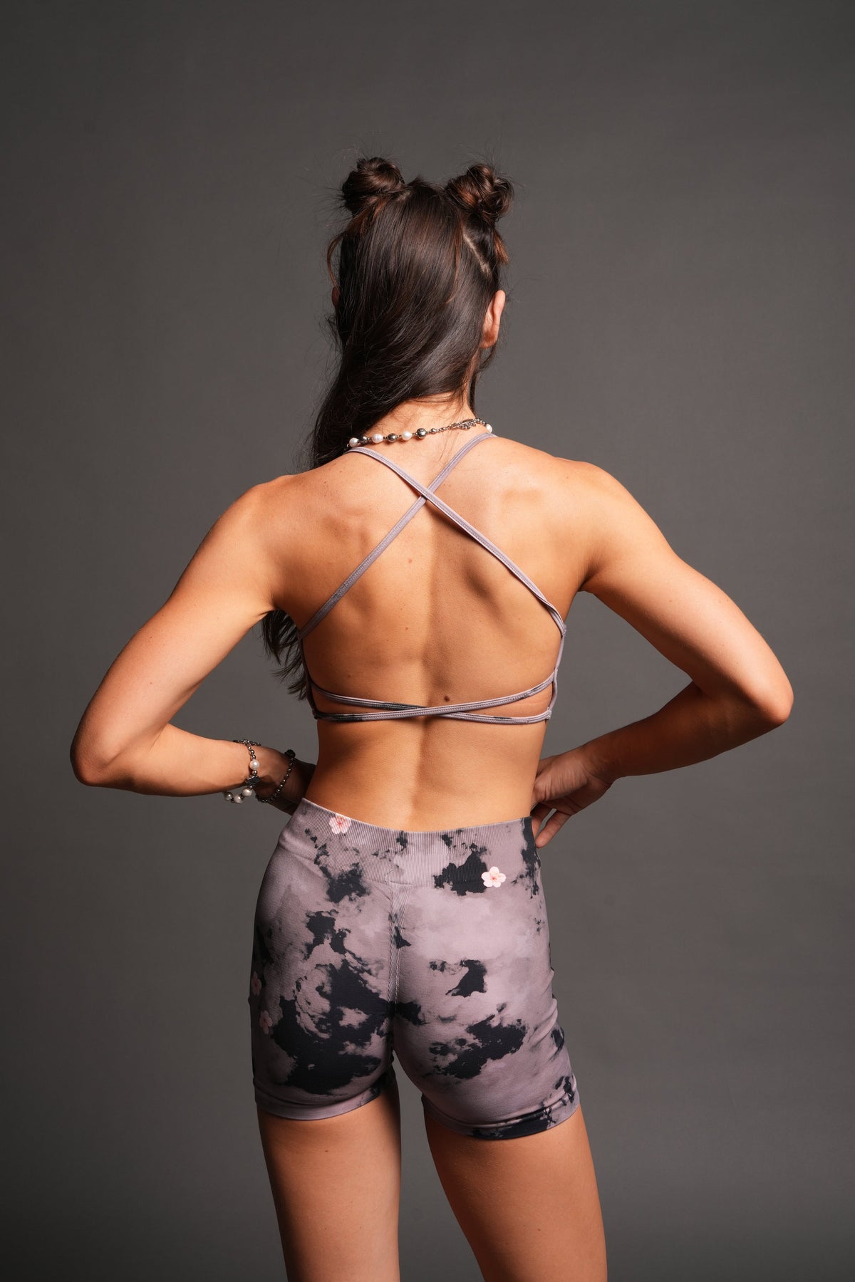 She Pyramid Layla Soft Seamless Bra In Sakura Rose Taupe Clouds — imagem 2
