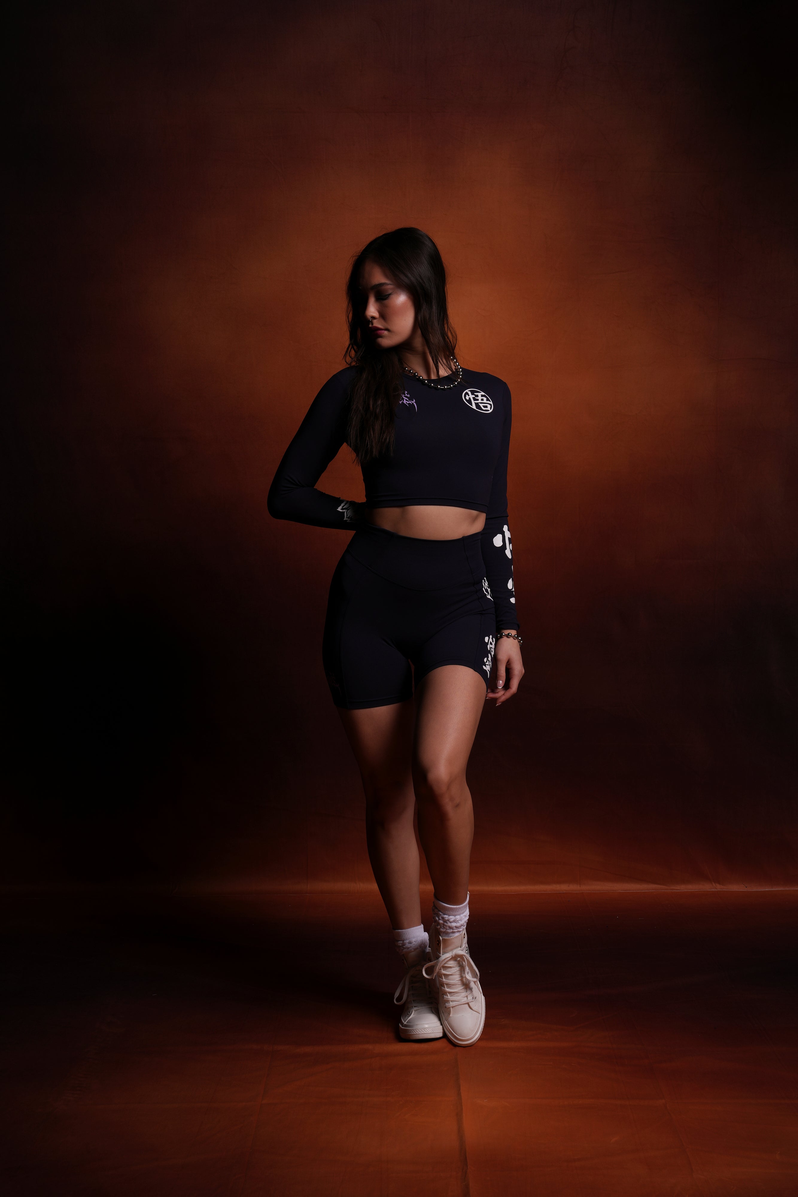 Go Wolves L/S "Energy" Top in Nightshade — imagem 6