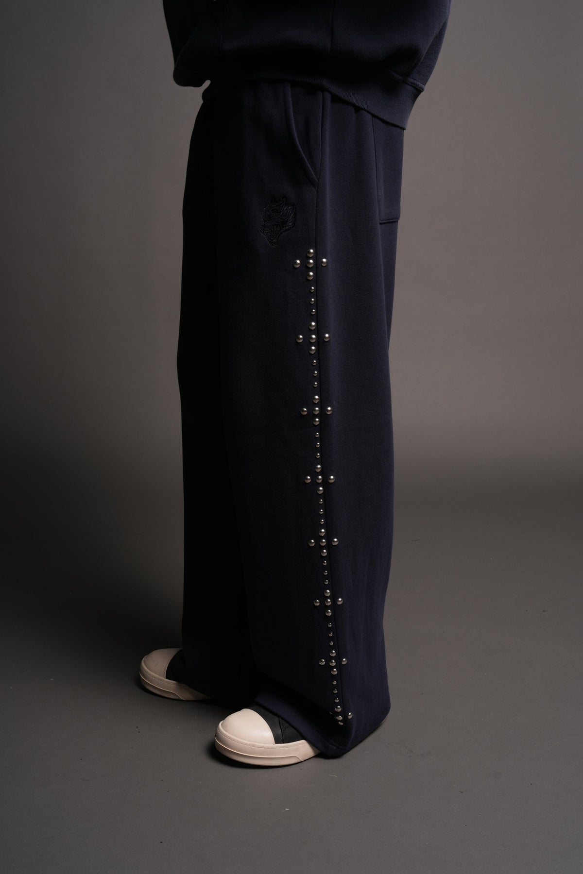 Wolves Heritage Lennox Sweat Pants In Navy - imagem 4