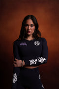 Go Wolves L/S "Energy" Top in Nightshade — imagem 1