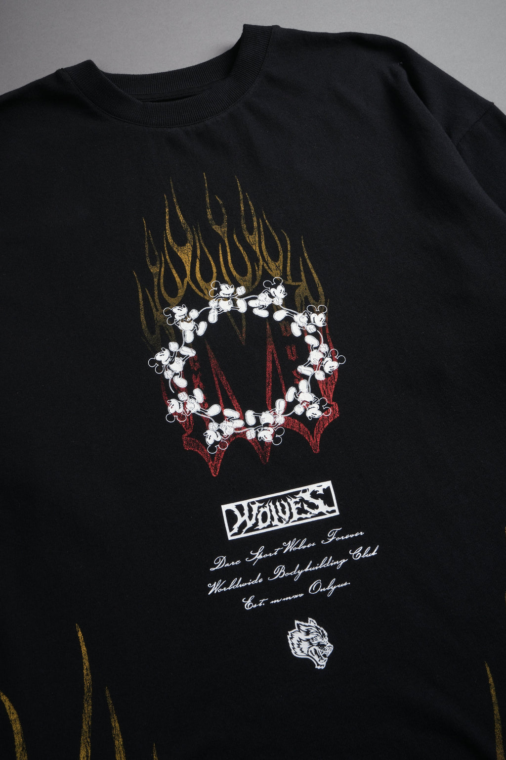 Mickey Forever Premium Oversized Tee in Black