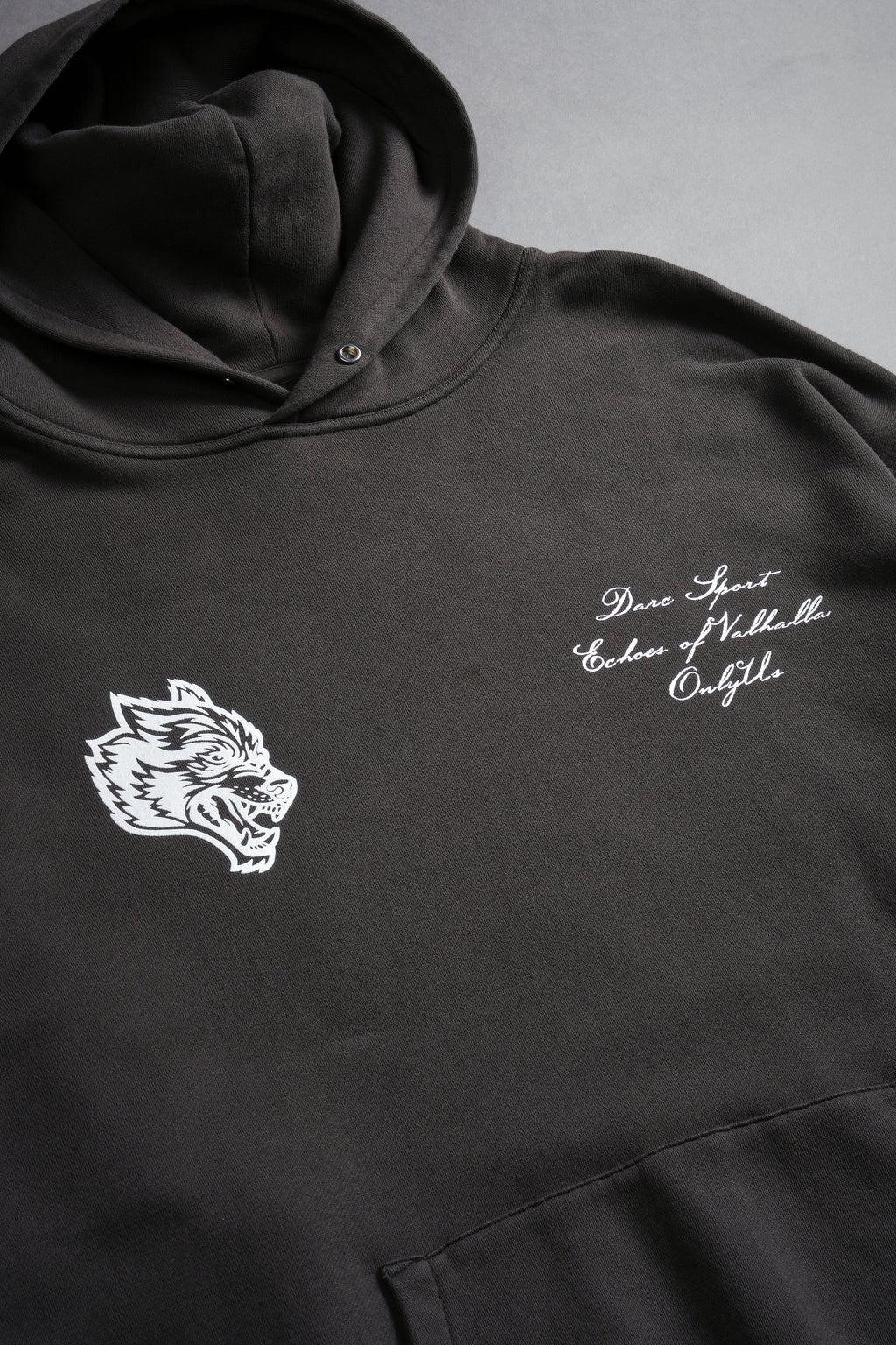 God Of Thunder "Pierce" Hoodie in Wolf Gray — imagem 8