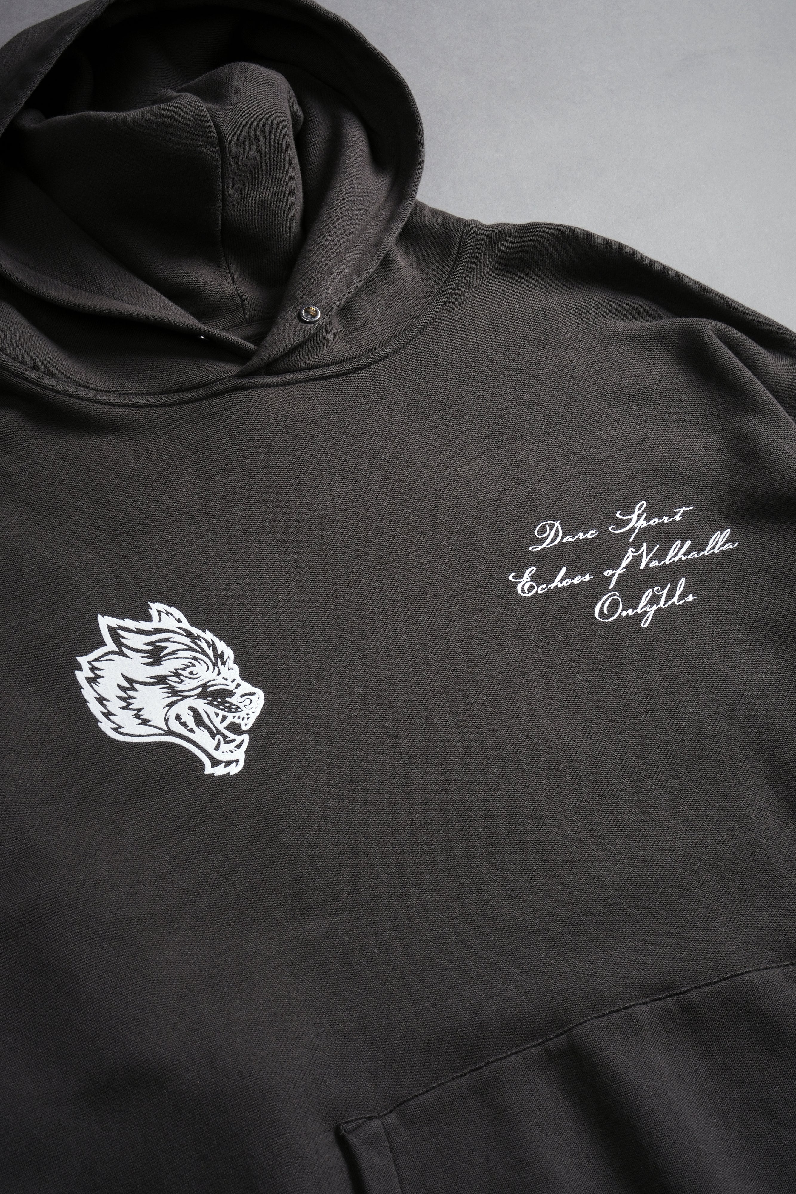 God Of Thunder "Pierce" Hoodie in Wolf Gray — imagem 8