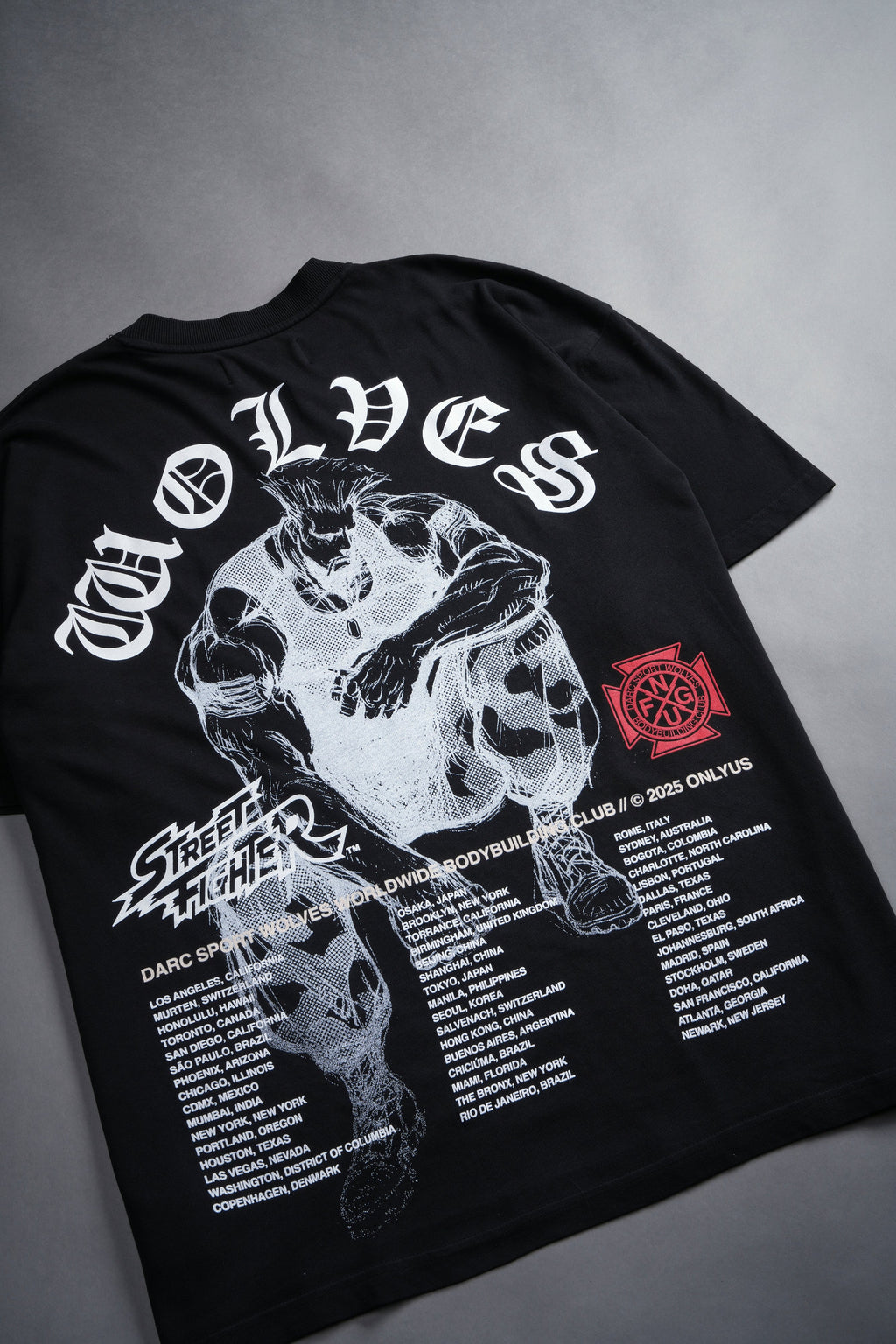 Iron Heart "Premium" Oversized Tee in Black - imagem 7