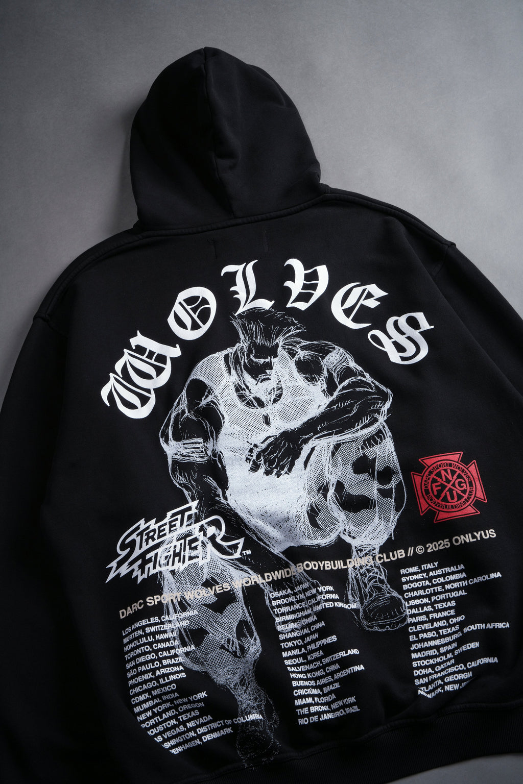 Iron Heart "Pierce" Hoodie in Black - imagem 4