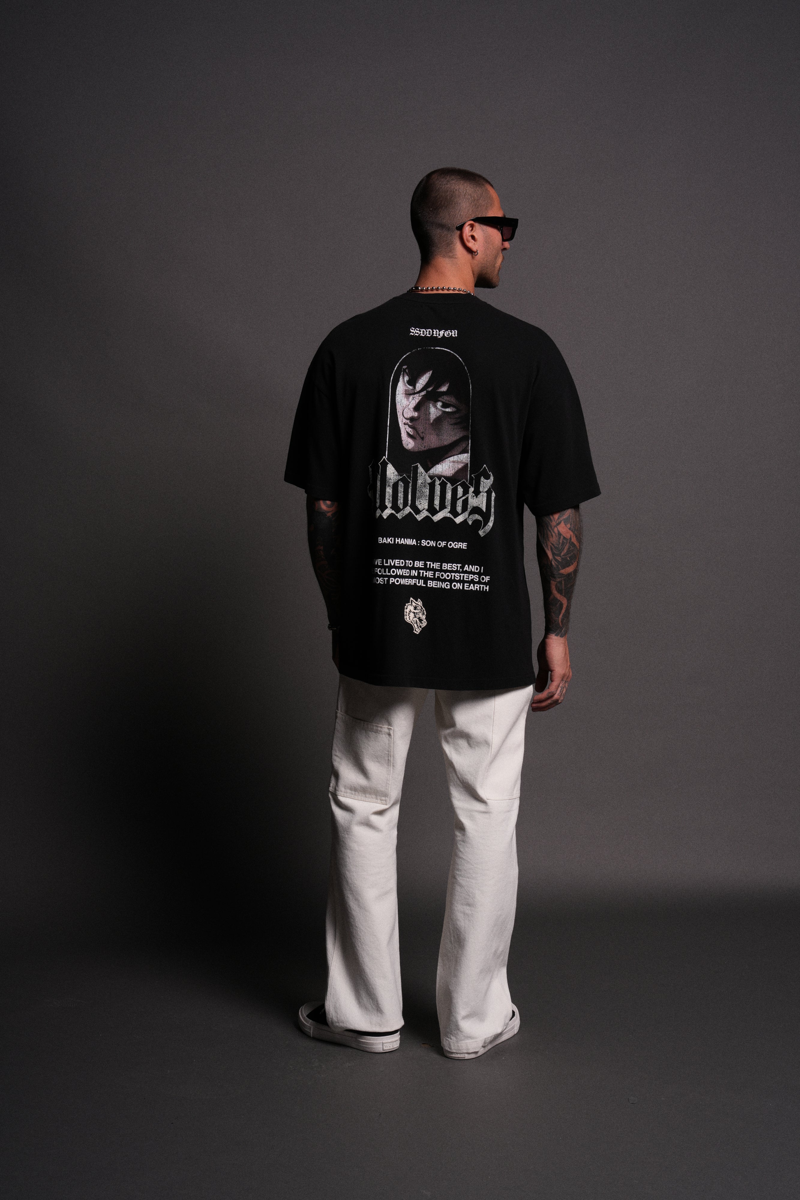 Determined "Premium" Oversized Tee in Black — imagem 6