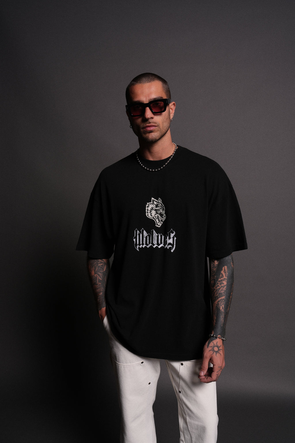 Determined "Premium" Oversized Tee in Black — imagem 2