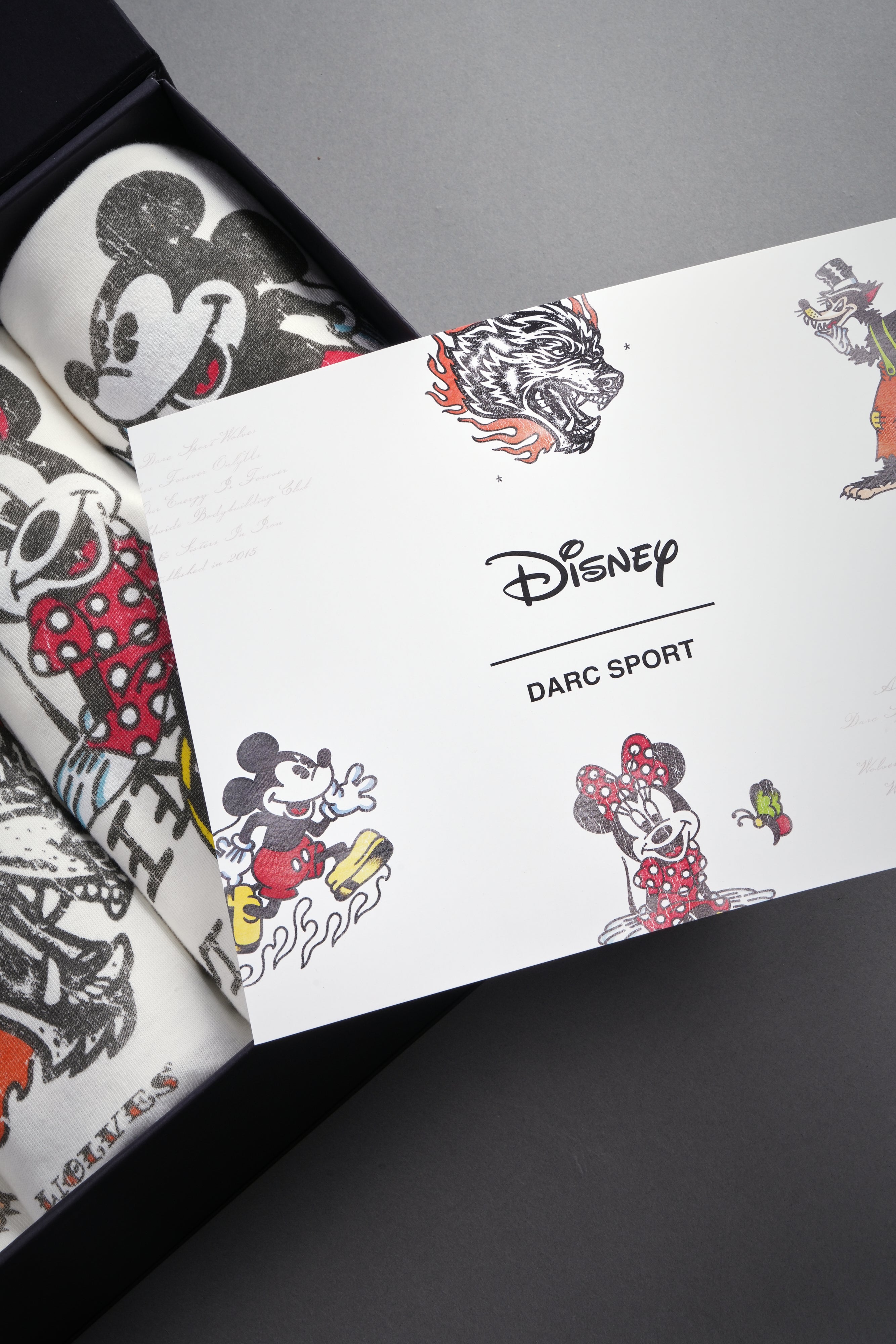 Mickey & The Wolf "Side-By-Side" Tee Box Set in Cream