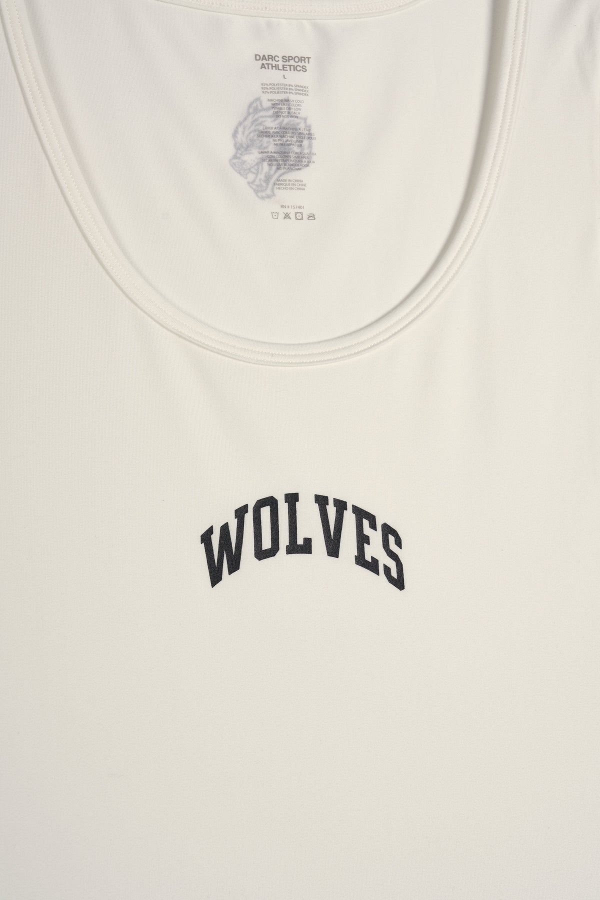 Loyalty Forever "Dry Wolf" Drop Tank in Cream — imagem 9