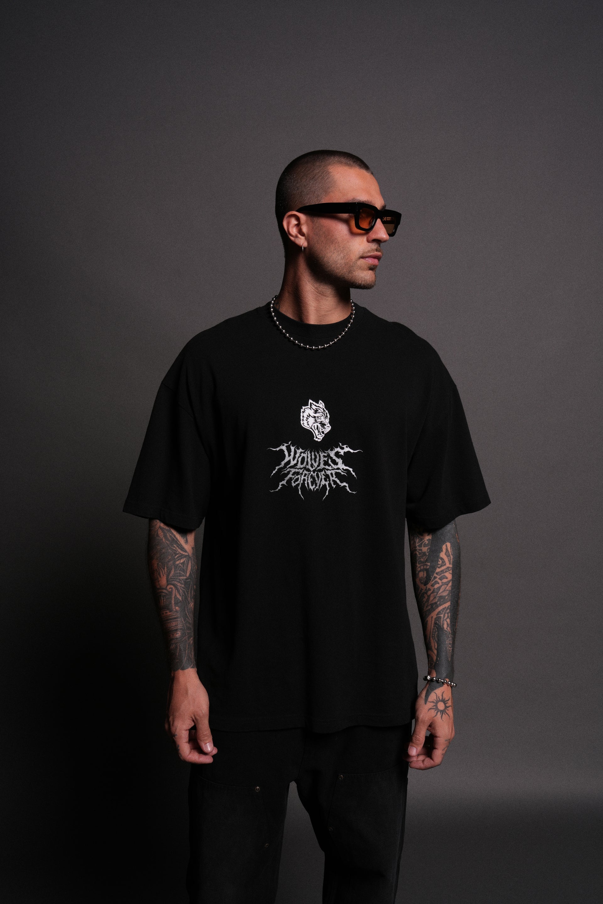 Camiseta Darc Sport AKAZA “WOLVES FOREVER” PREMIUM OVERSIZED TEE