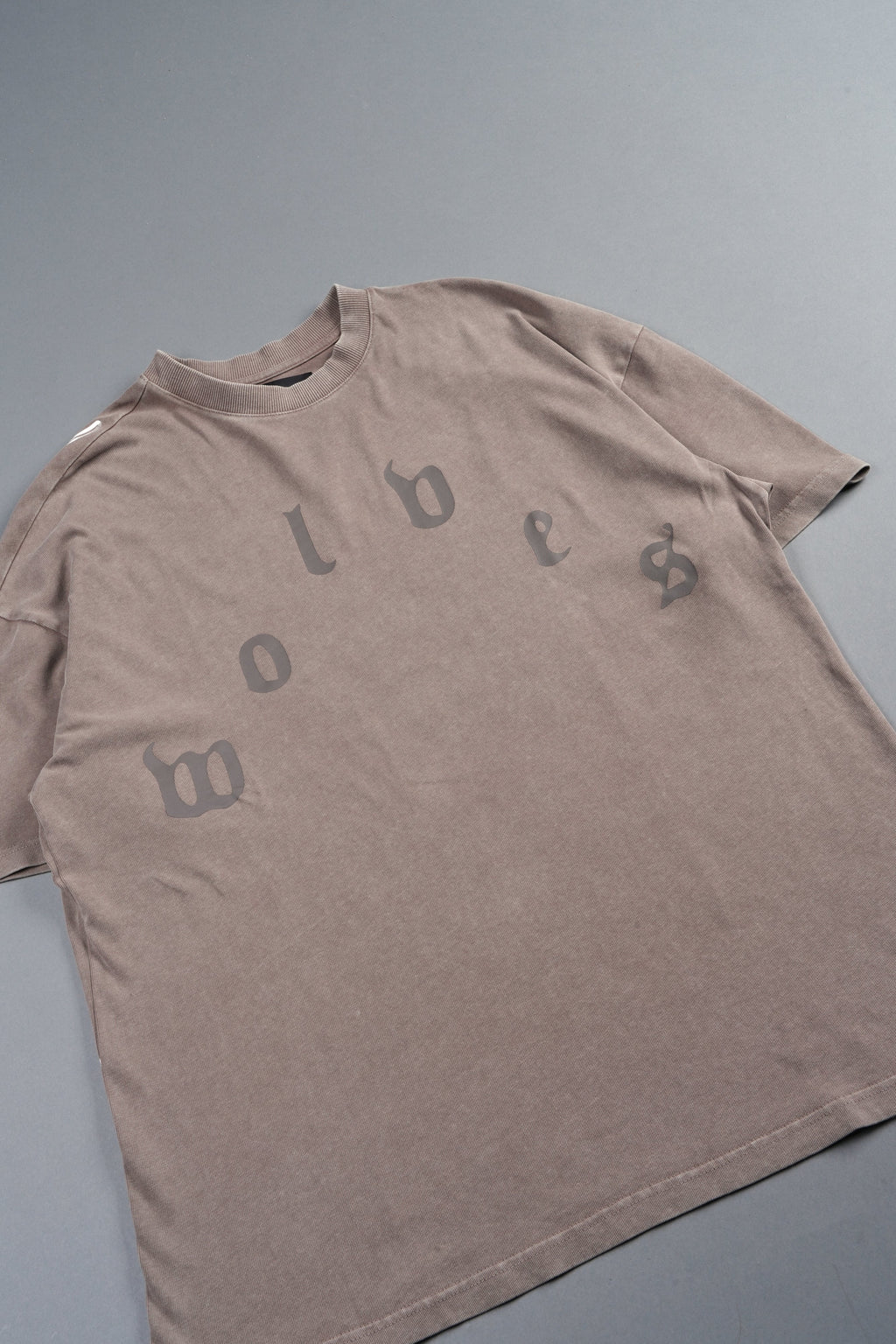 Her Prayer Premium Tee Oversized In Mojave Brown