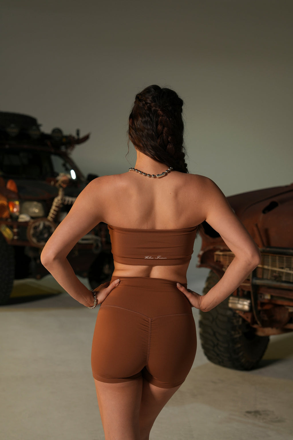Conquer "Mia" Energy Bandeau in Norse Brown — imagem 8