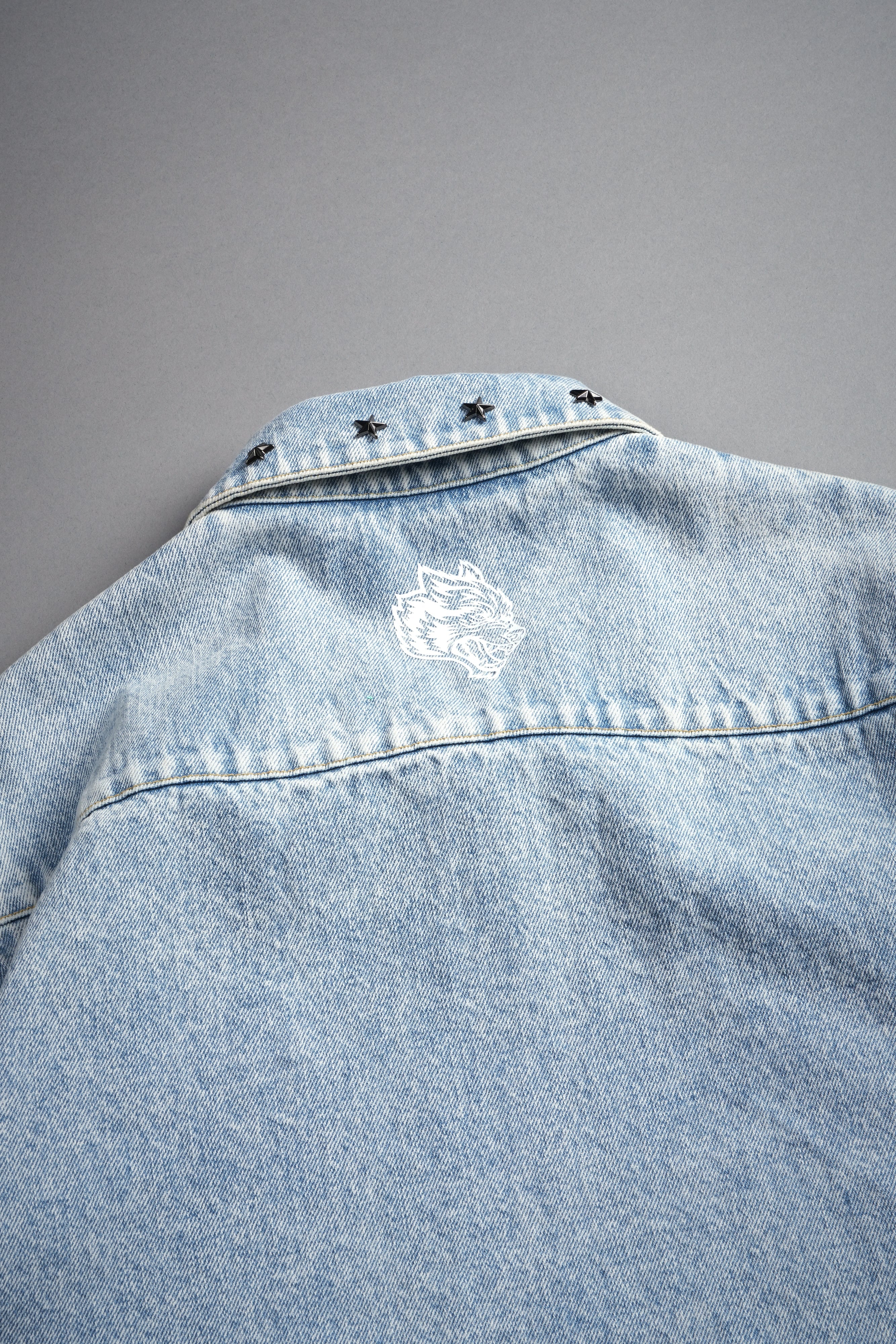 Hesh Rose Denim Vince Shirt in Light Wash