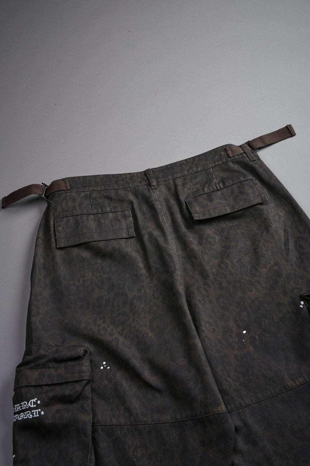 Darc Flash Duke Cargo Shorts in Darc Brown Leopard