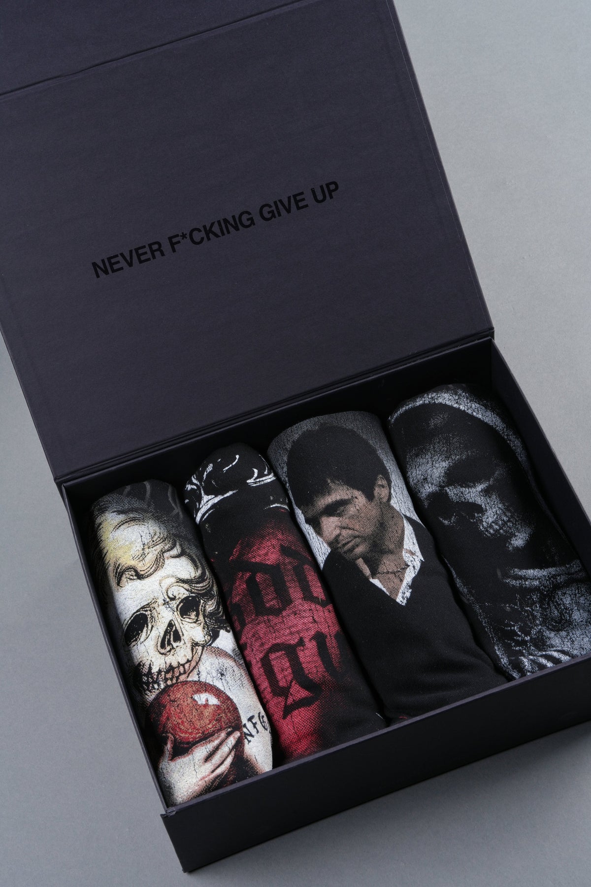 Corazon Ch 3 Side-By-Side Tee Box Set In Black