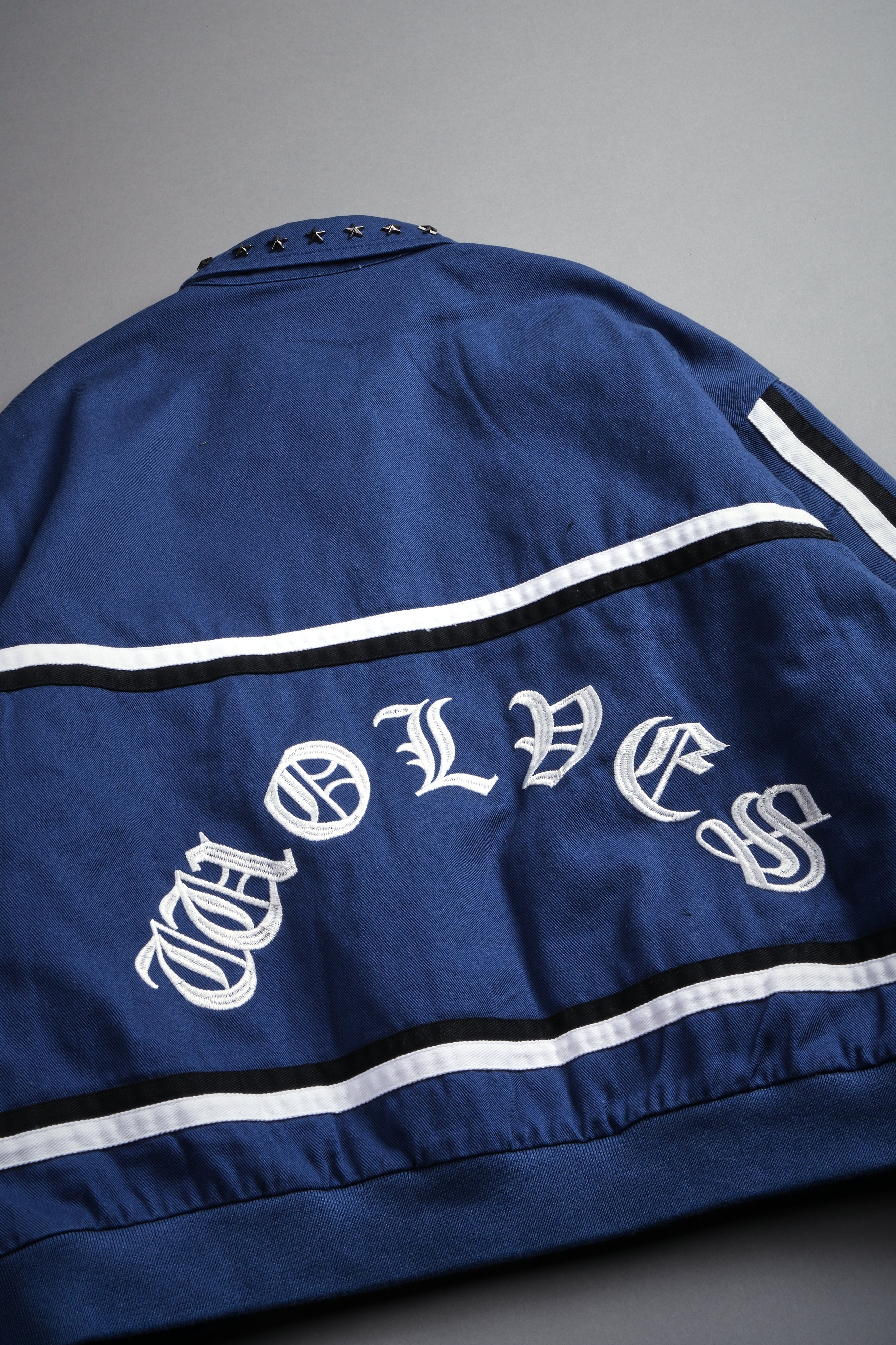 Mickey Frvr Big Moe Jacket in Navy