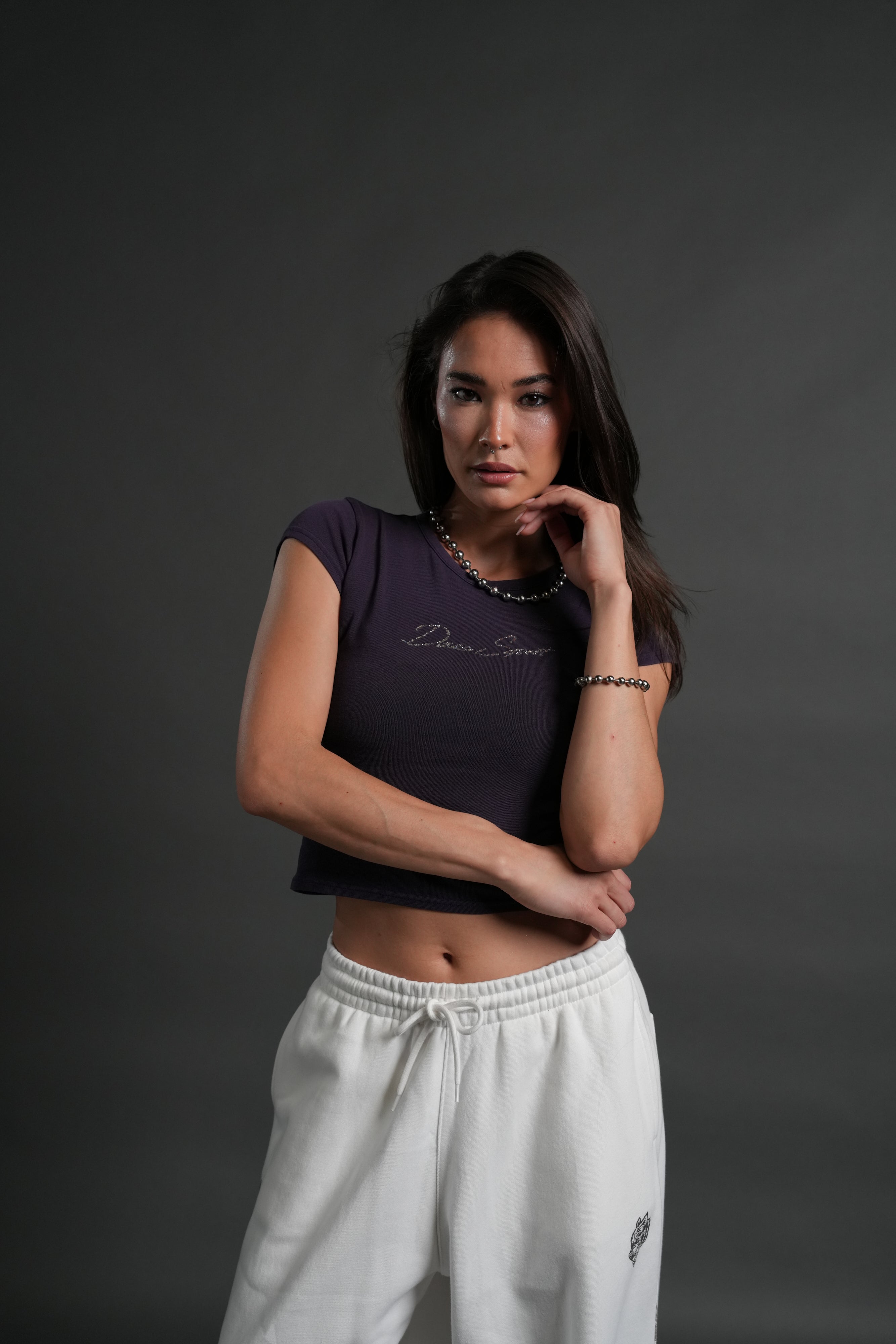 Darc Star "Baby" Tee in Phantom Purple — imagem 1