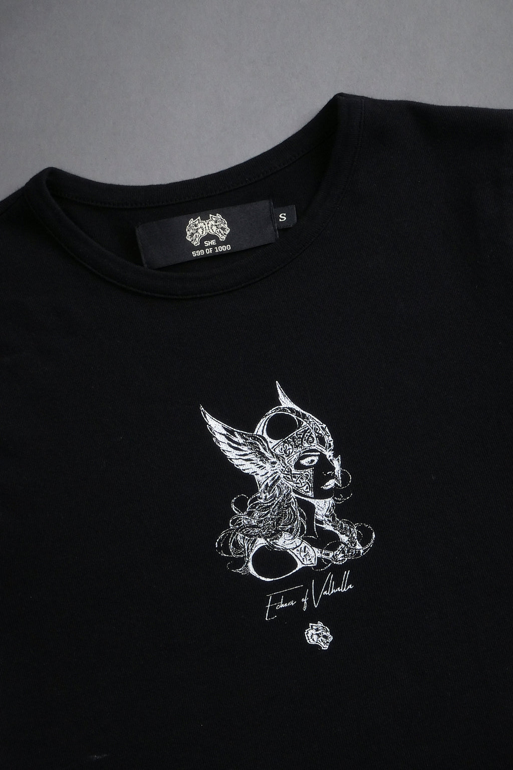 She Warrior "Baby" Tee in Black — imagem 5