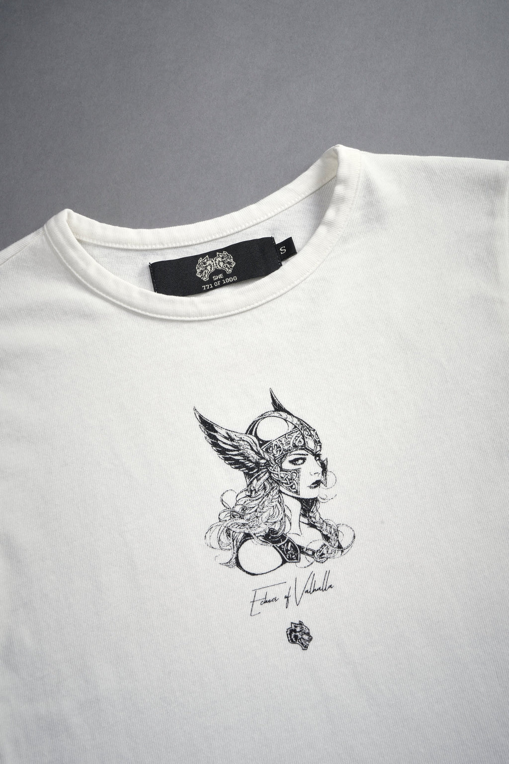 She Warrior "Baby" Tee in Cream — imagem 5
