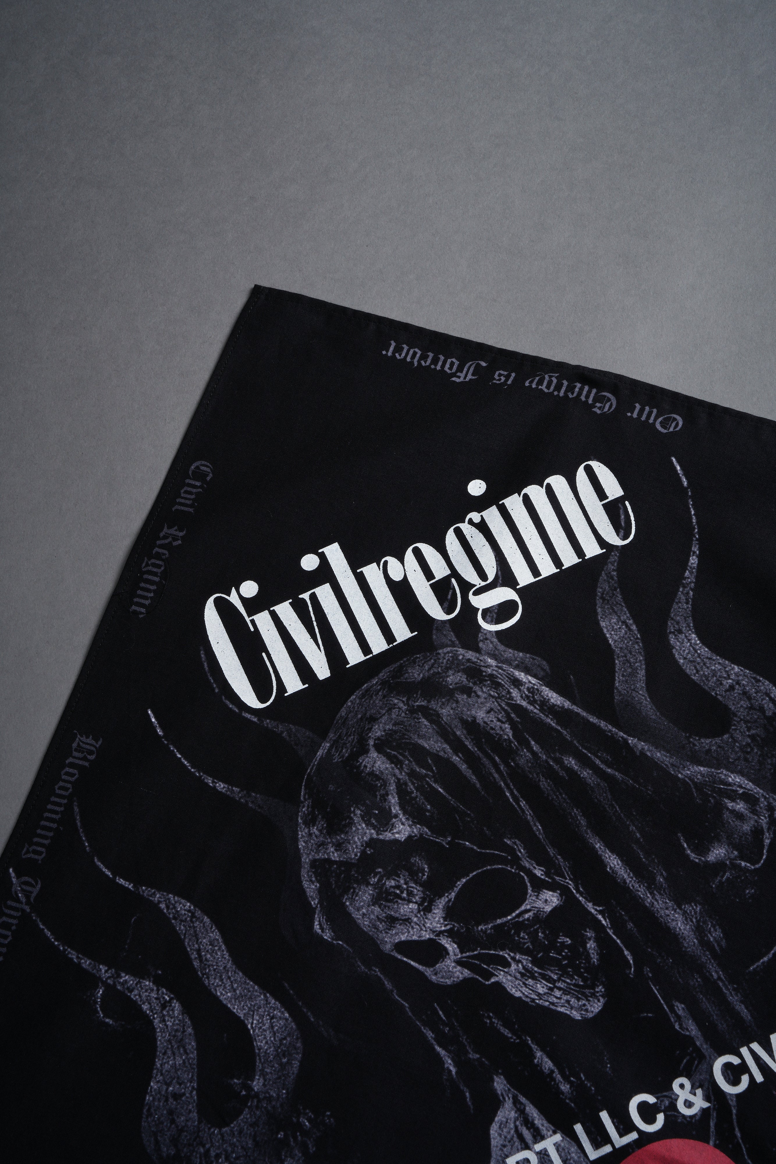 Life and Death Bandana in Black — imagem 4