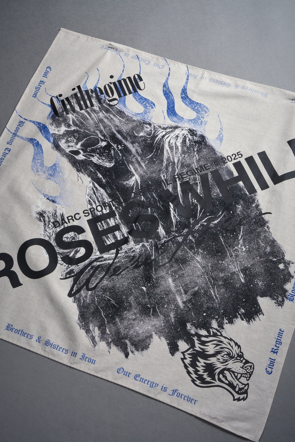 Life and Death Bandana in Cream — imagem 2