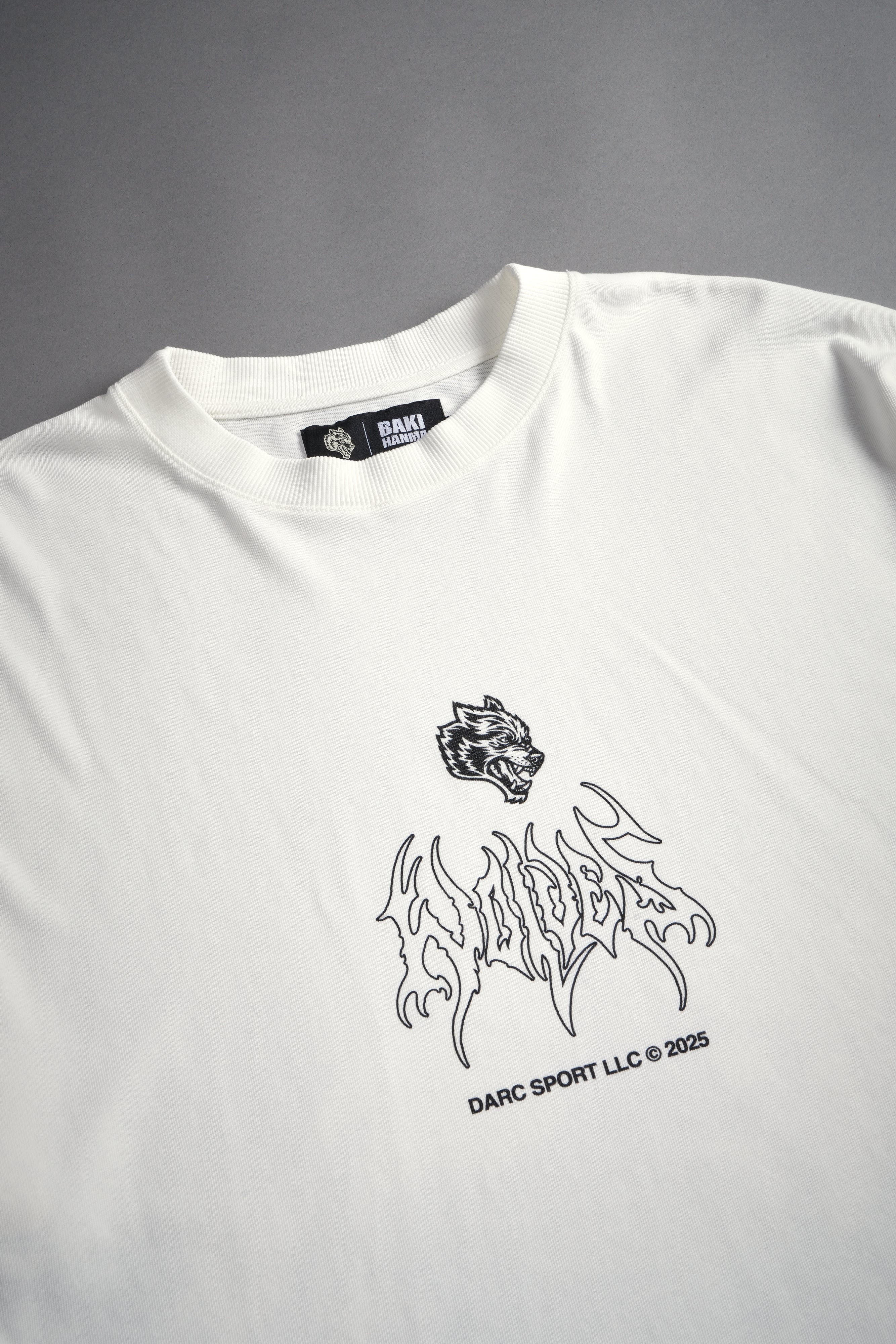The Champion "Premium" Oversized Tee in Cream — imagem 7