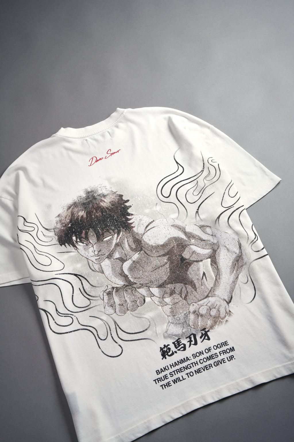 The Champion "Premium" Oversized Tee in Cream — imagem 8