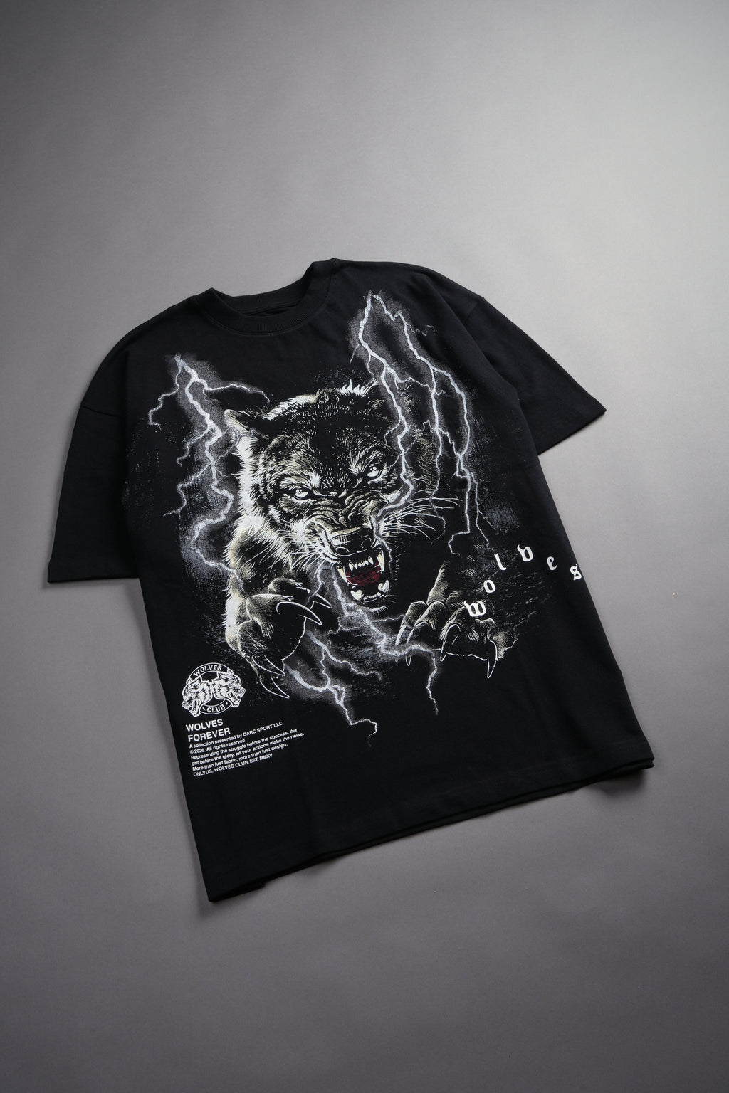 Trust Your Journey Premium Oversized Tee in Black — imagem 9