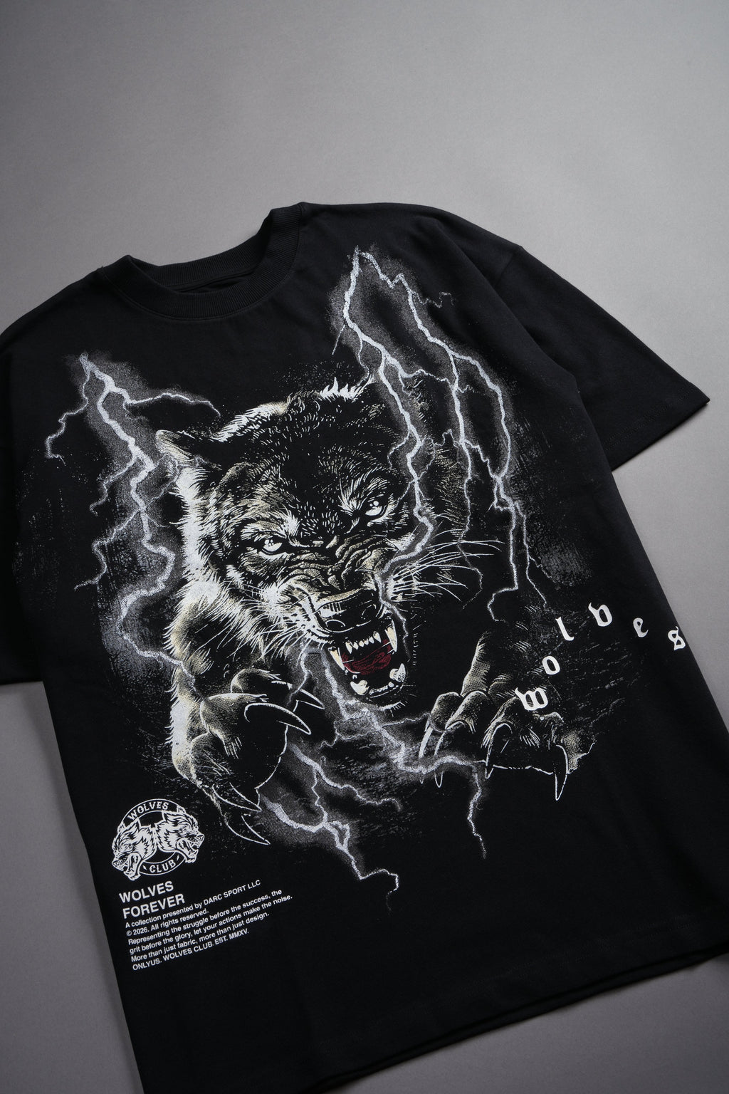 Trust Your Journey Premium Oversized Tee in Black — imagem 10
