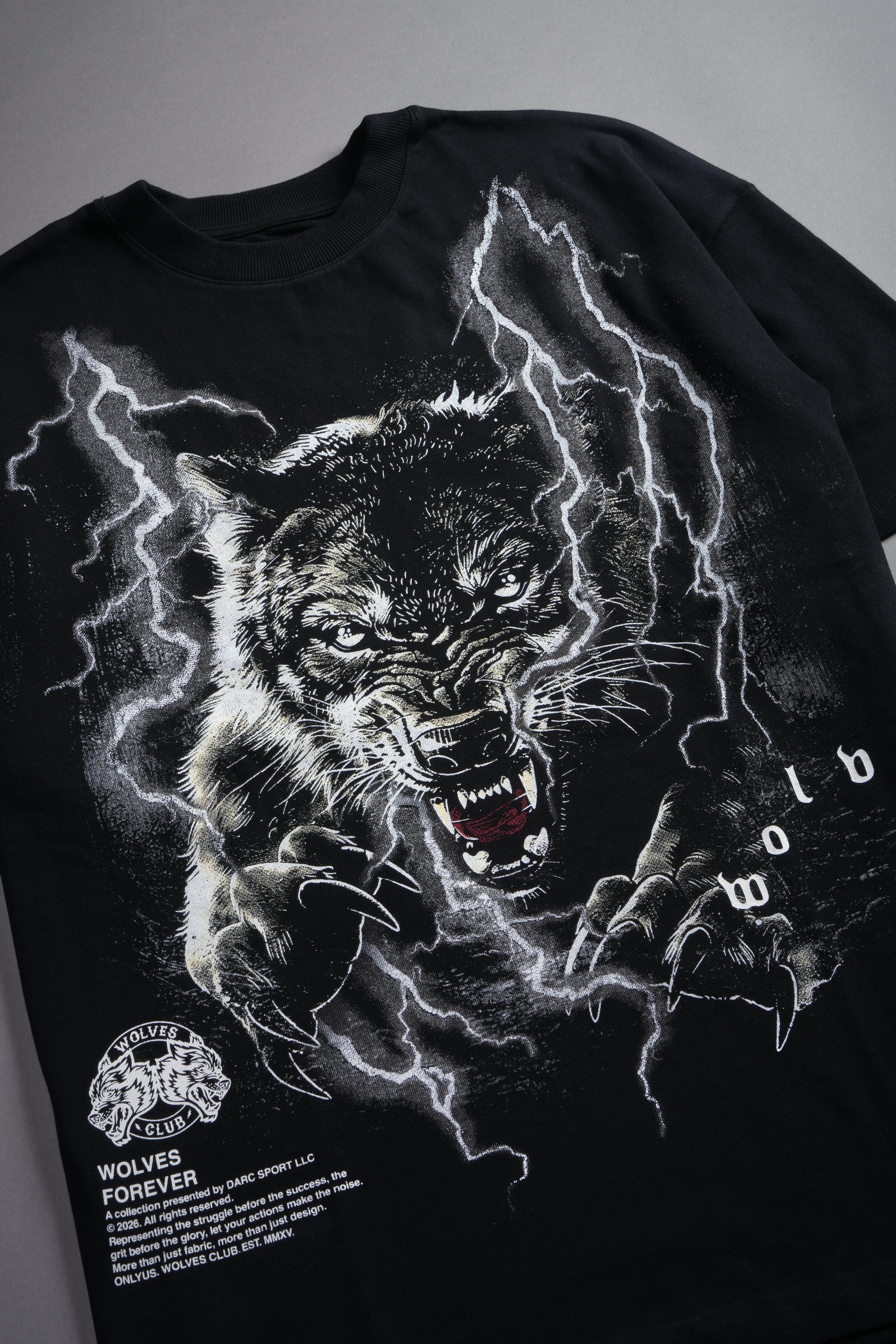 Trust Your Journey Premium Oversized Tee in Black — imagem 11