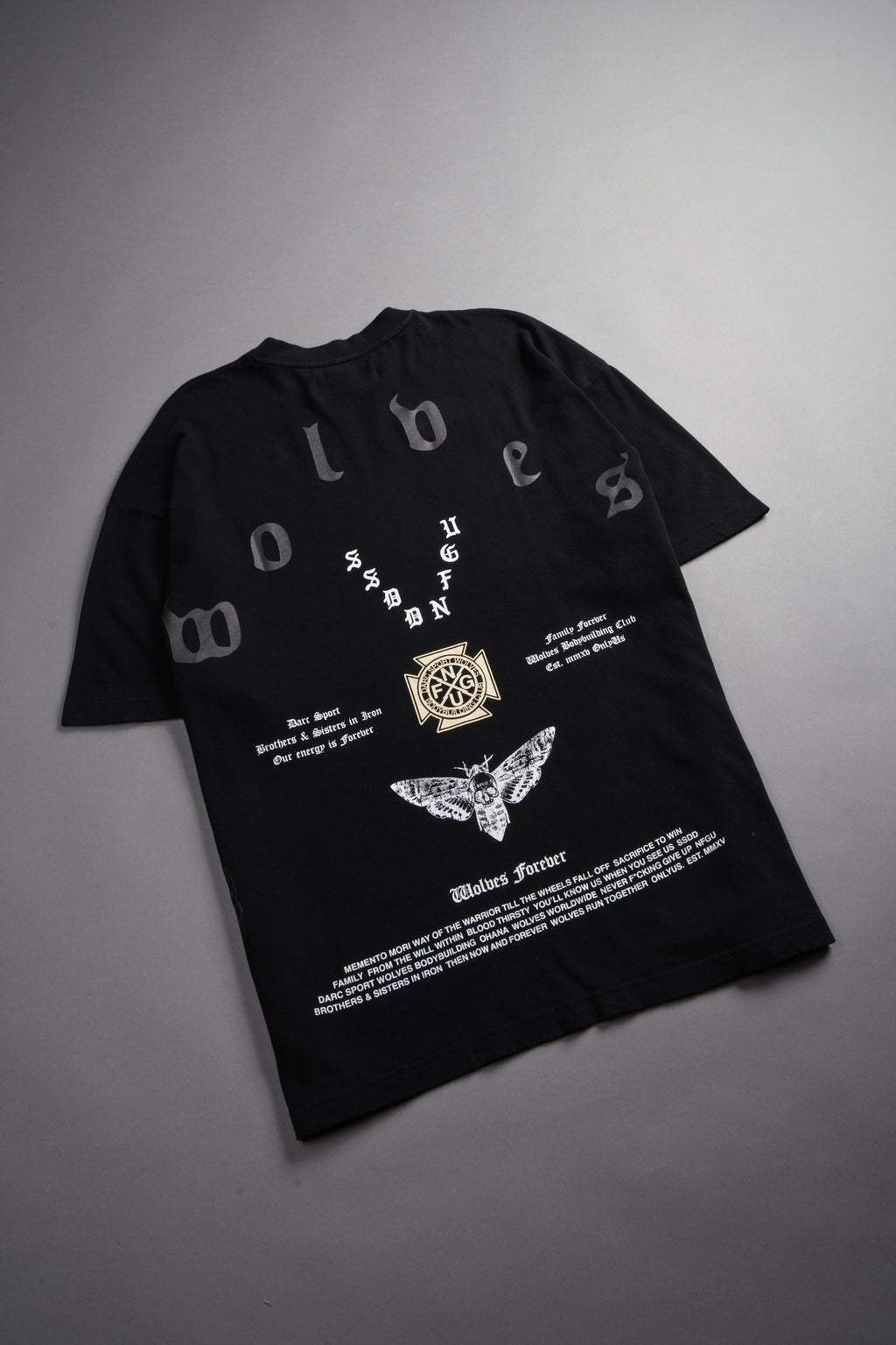 Lineage Frvr Premium Oversized Tee in Black — imagem 10