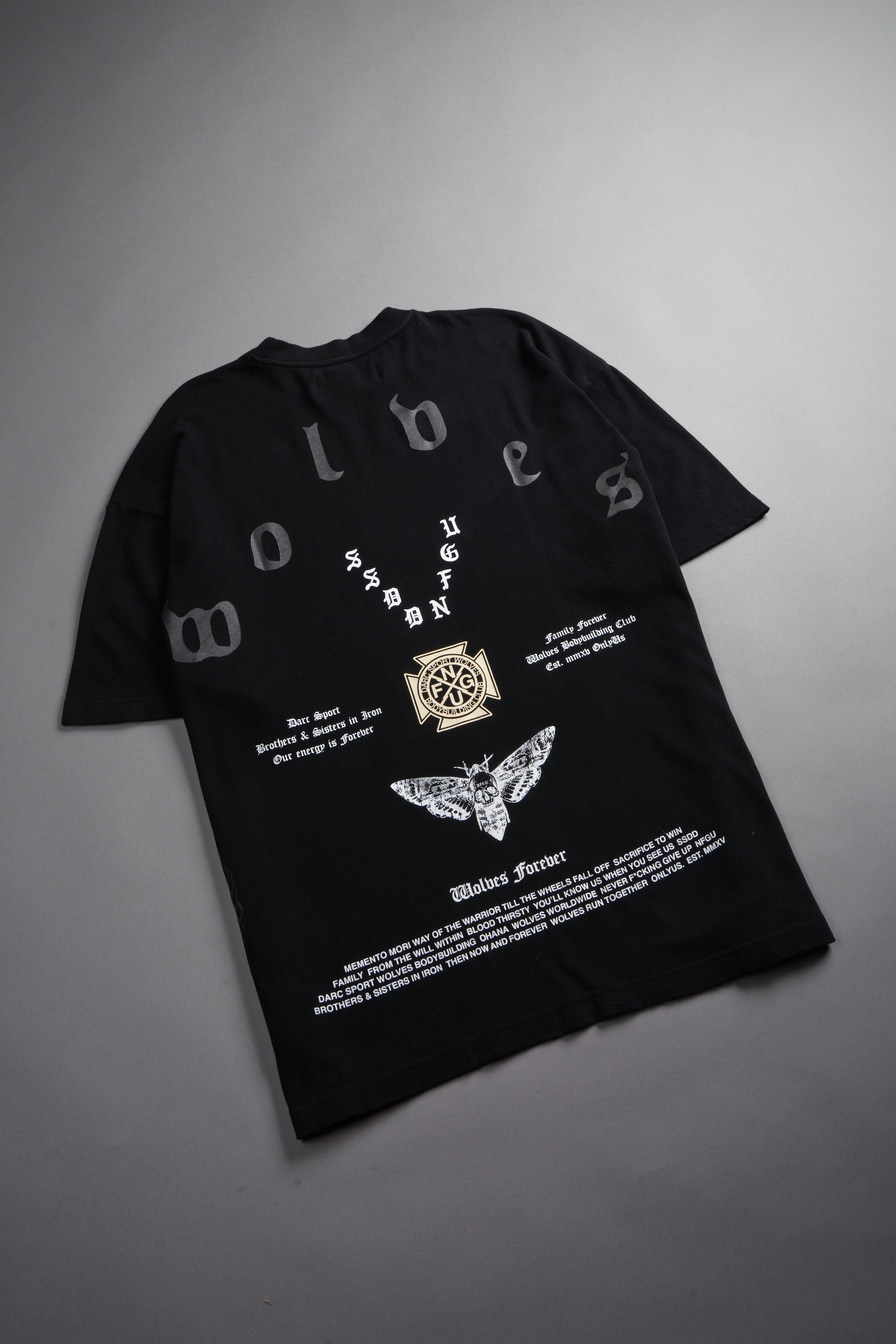 Lineage Frvr Premium Oversized Tee in Black — imagem 10